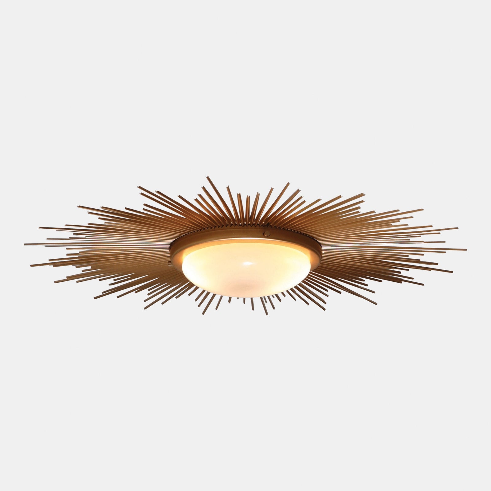 Sunburst Light Fixture-Gold