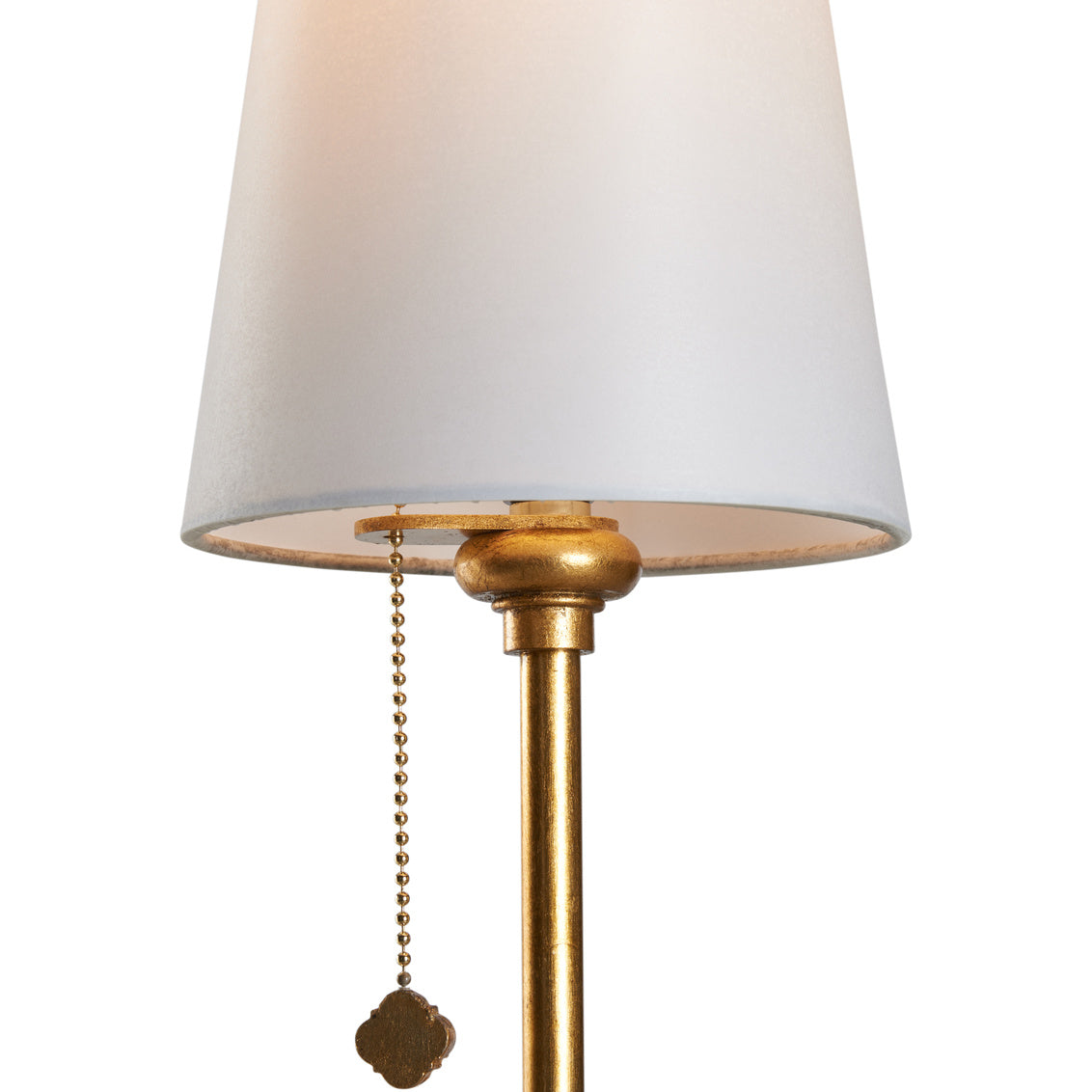 Quatrefoil Table Lamp - Gold Leaf in Antique Gold Leaf / Resin - Chelsea House