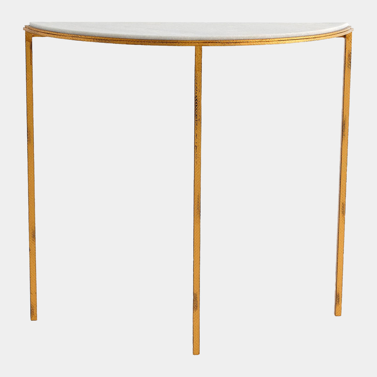 Kaitlyn Hammered Gold Console