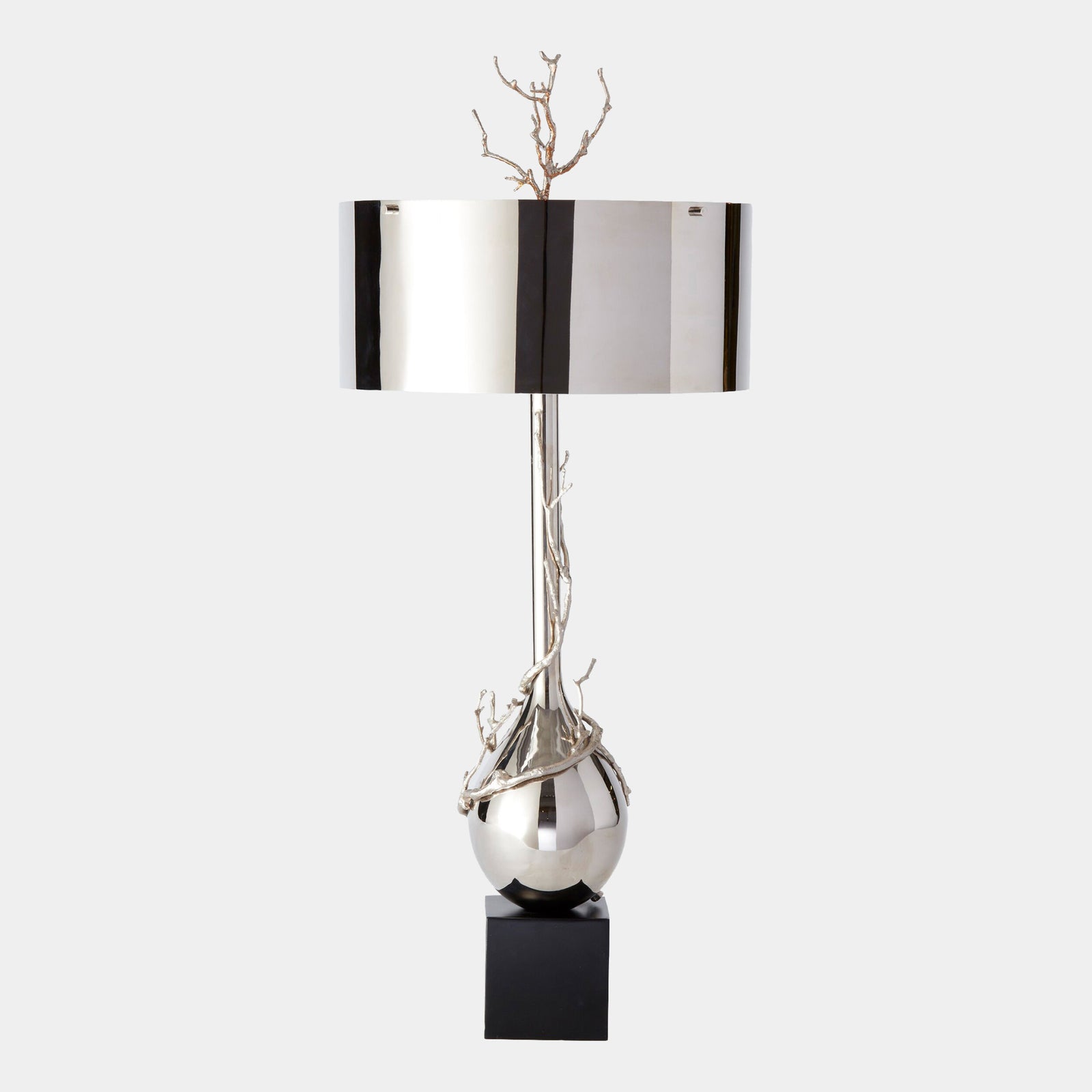 Twig Bulb Lamp-Nickel