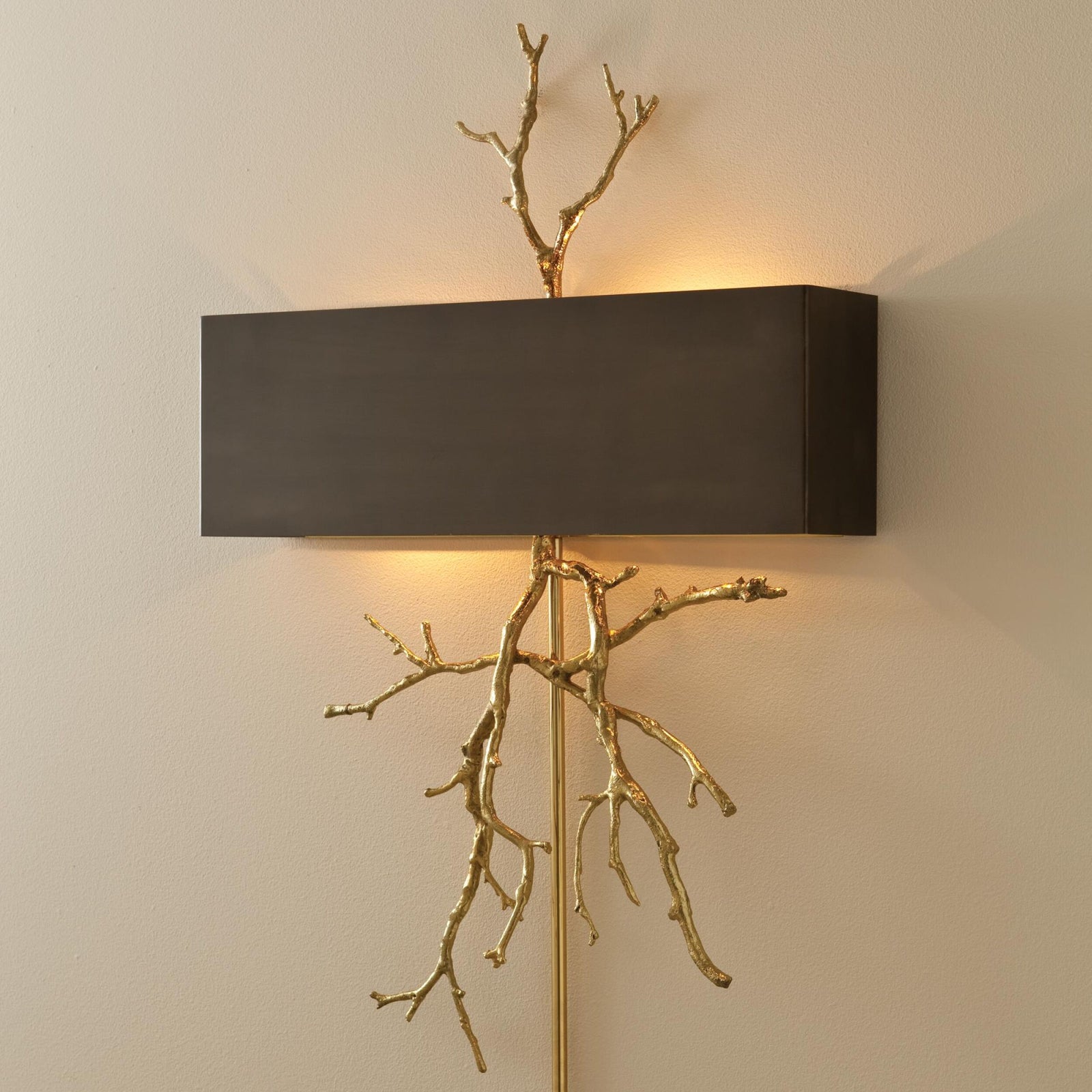 Twig Wall Sconce-Brass/Bronze-HW