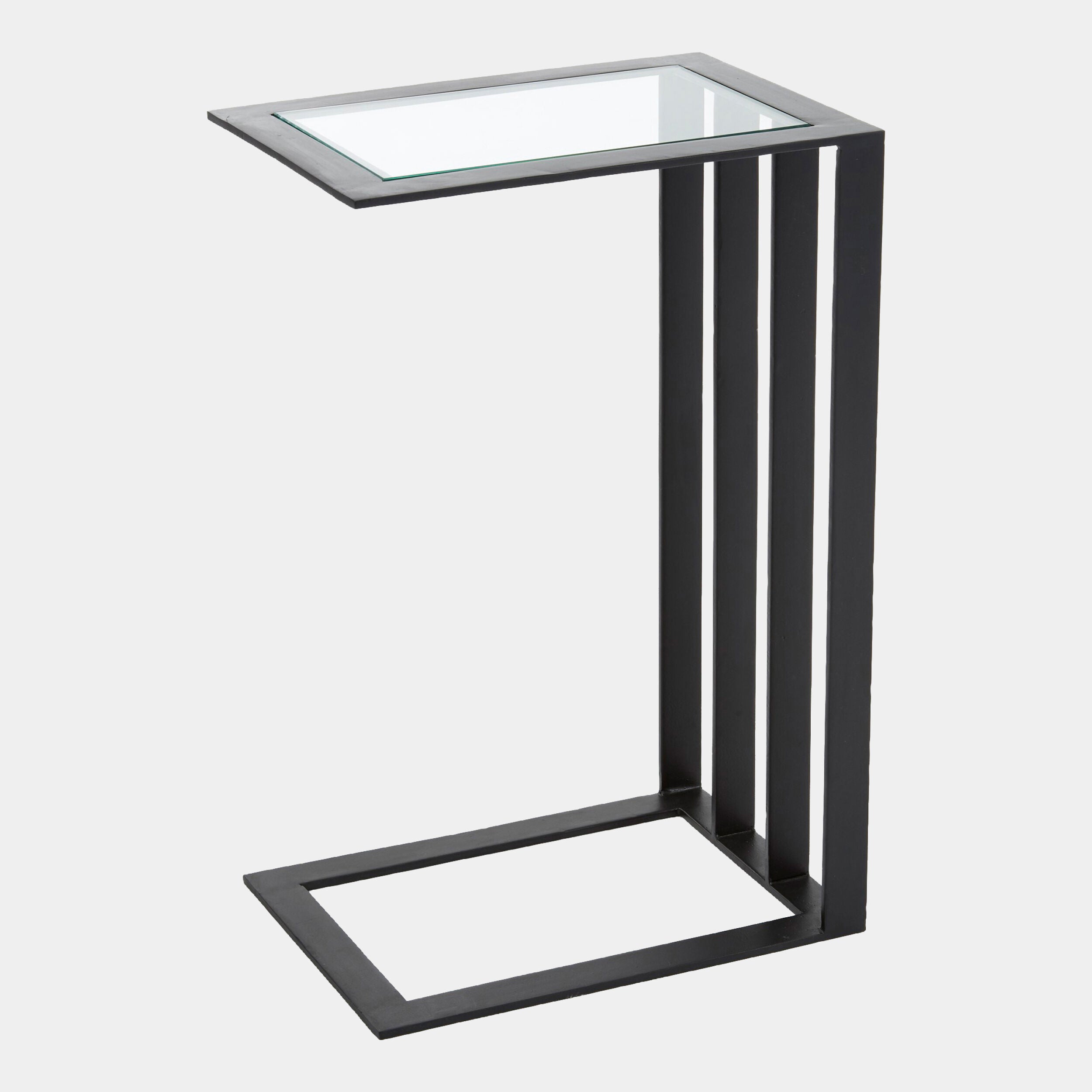 Tessa Cantilever Side Table-Bronze
