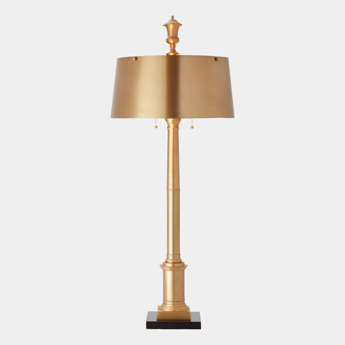 Library Lamp-Antique Brass