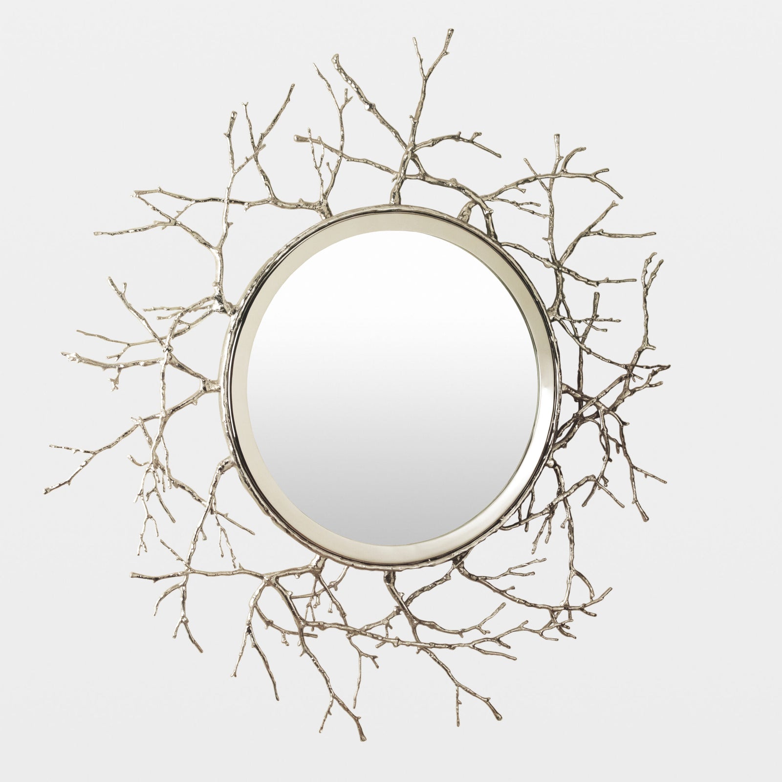 Twig Mirror II-Nickel