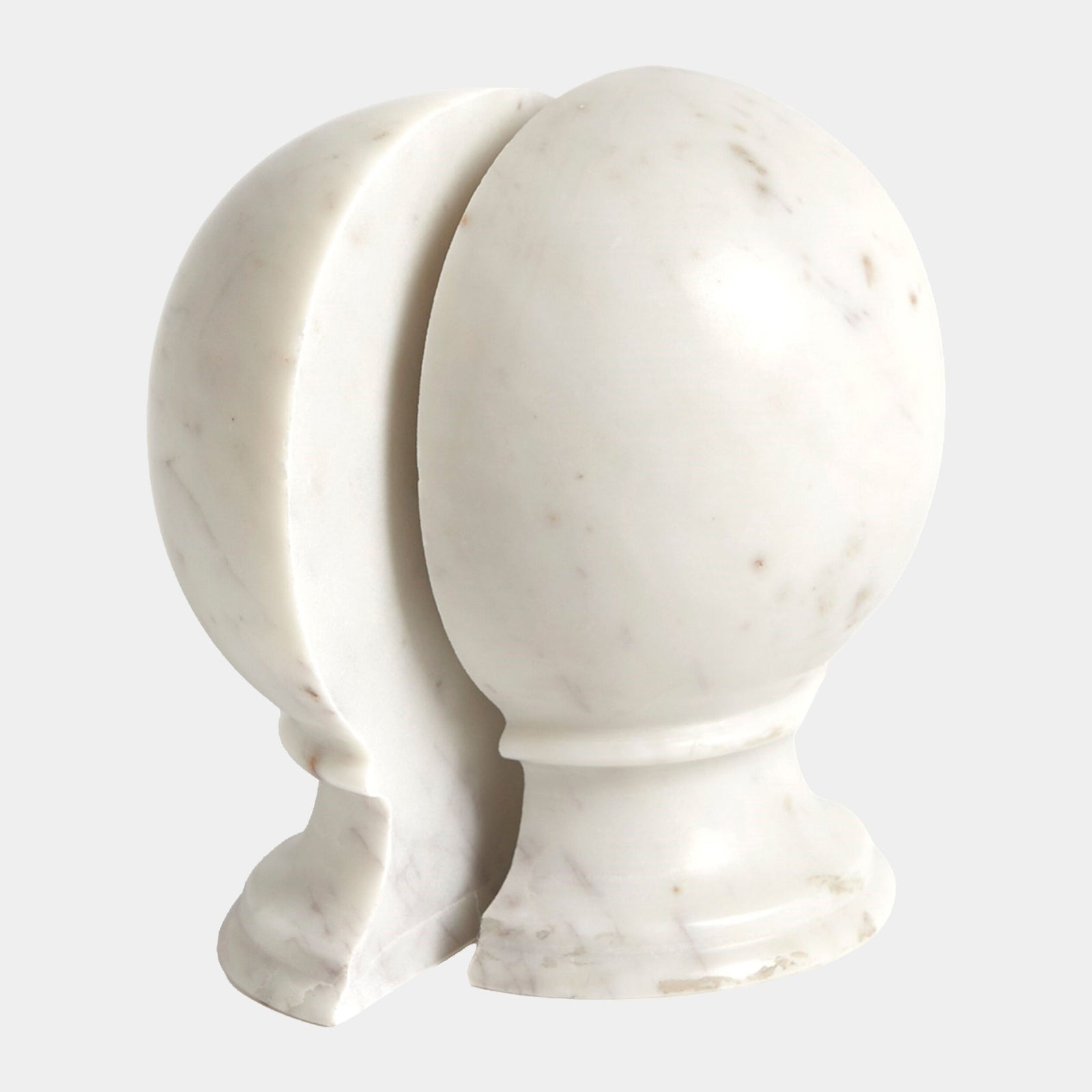 Velaris Marble Sphere Bookends