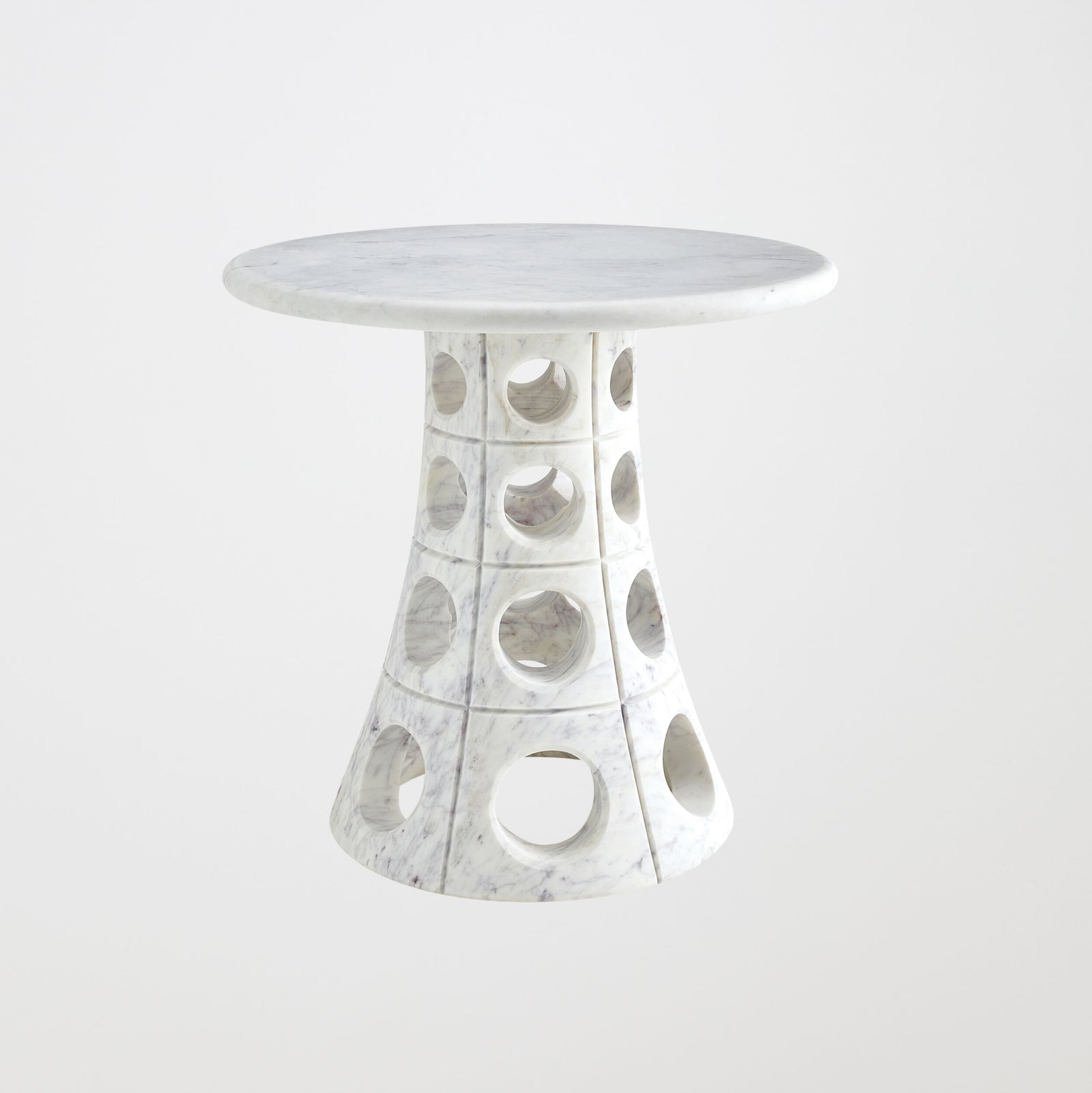 Taper Circle Side Table