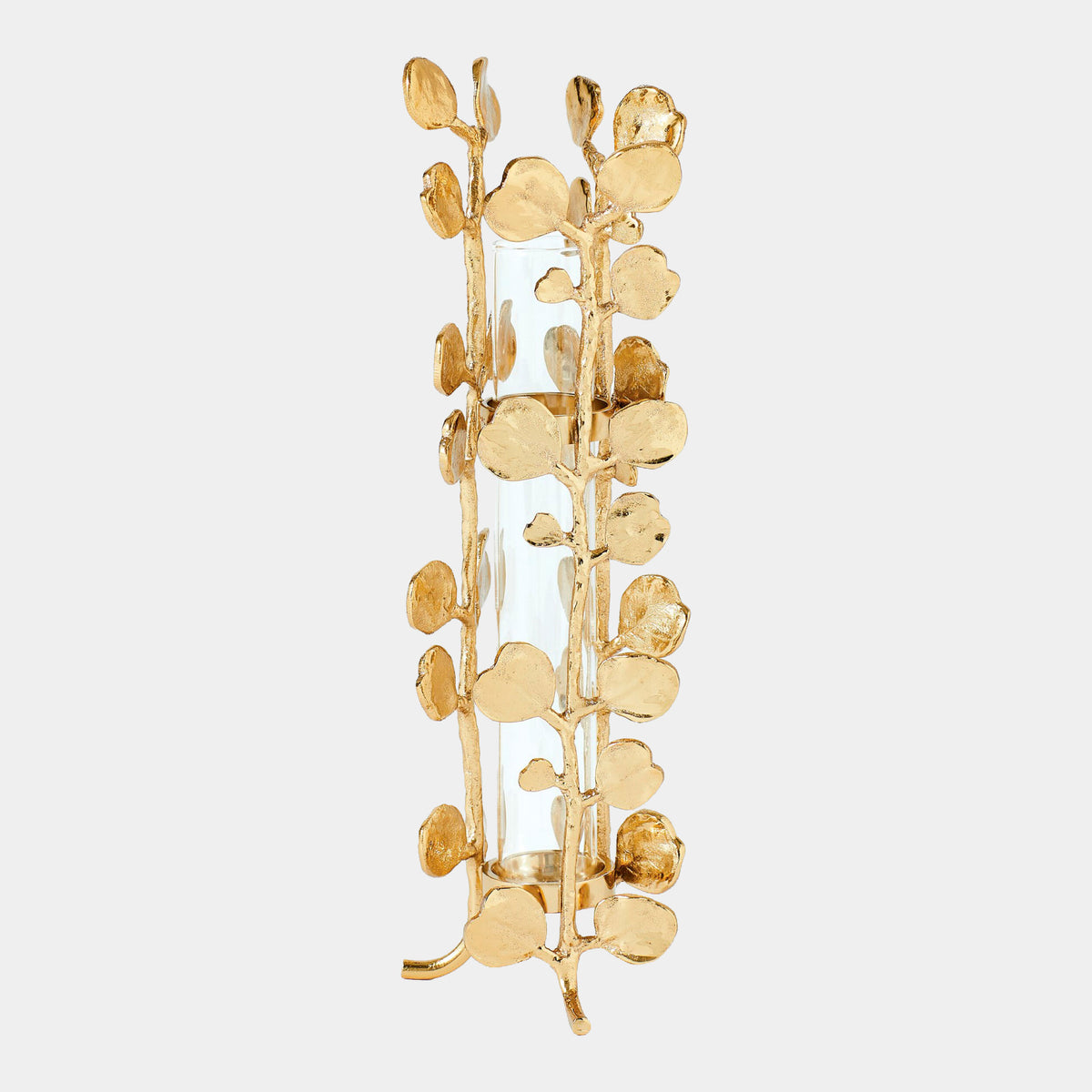 Bauhinia Bud Vase-Brass