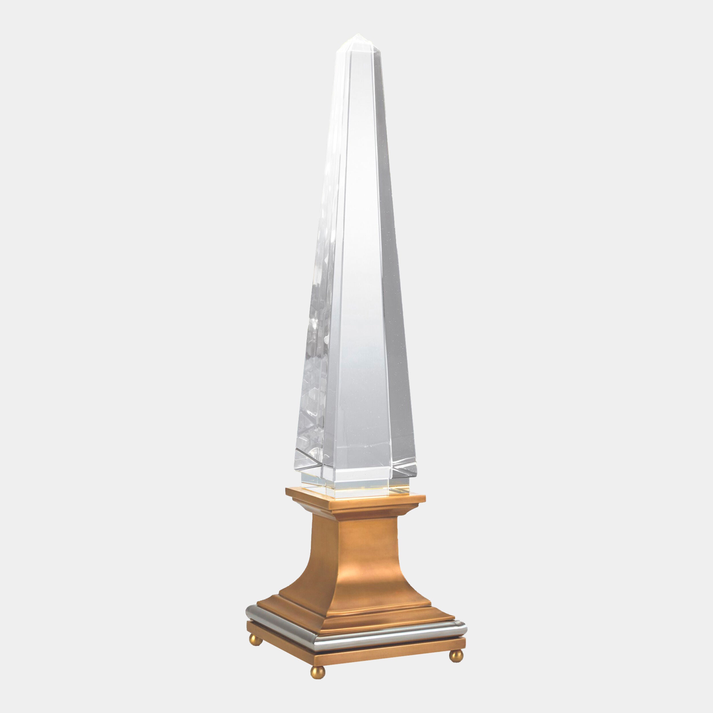 Illuminated Crystal Obelisk