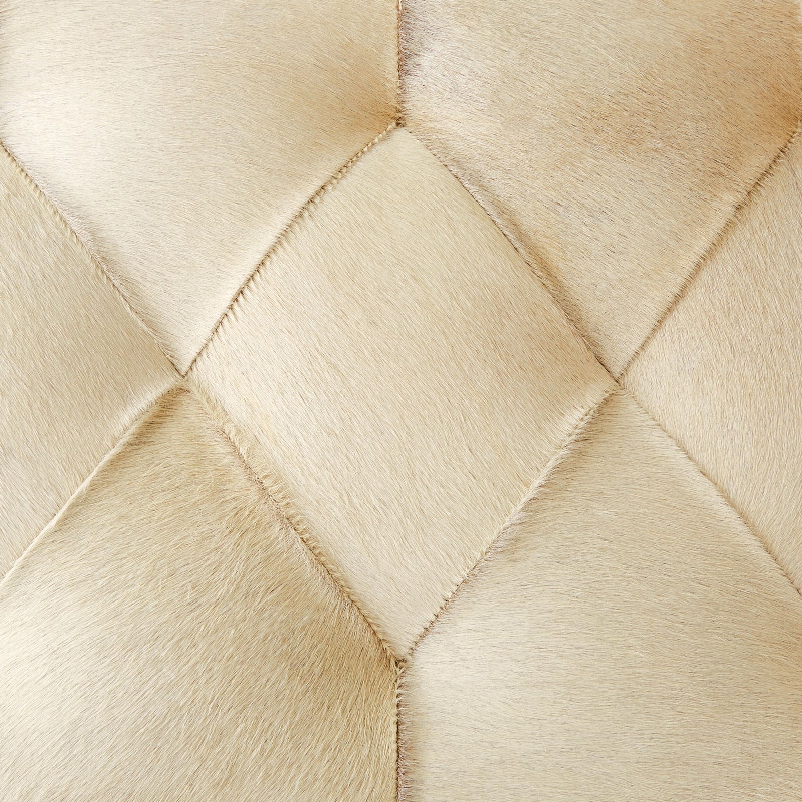 Stiletto Bench-White Hair-on-Hide