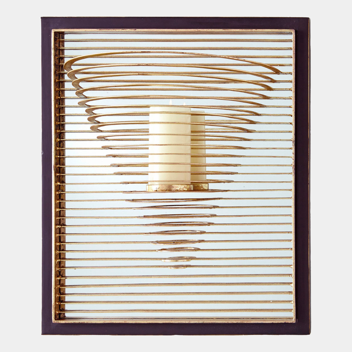 Pyramid Candle Sconce