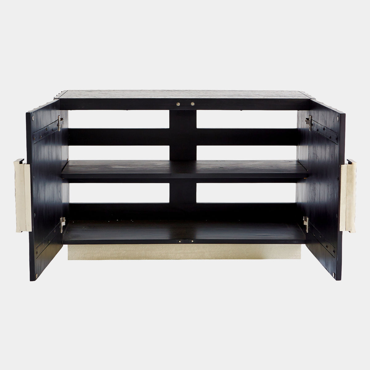 Pleated Two-Door Cabinet