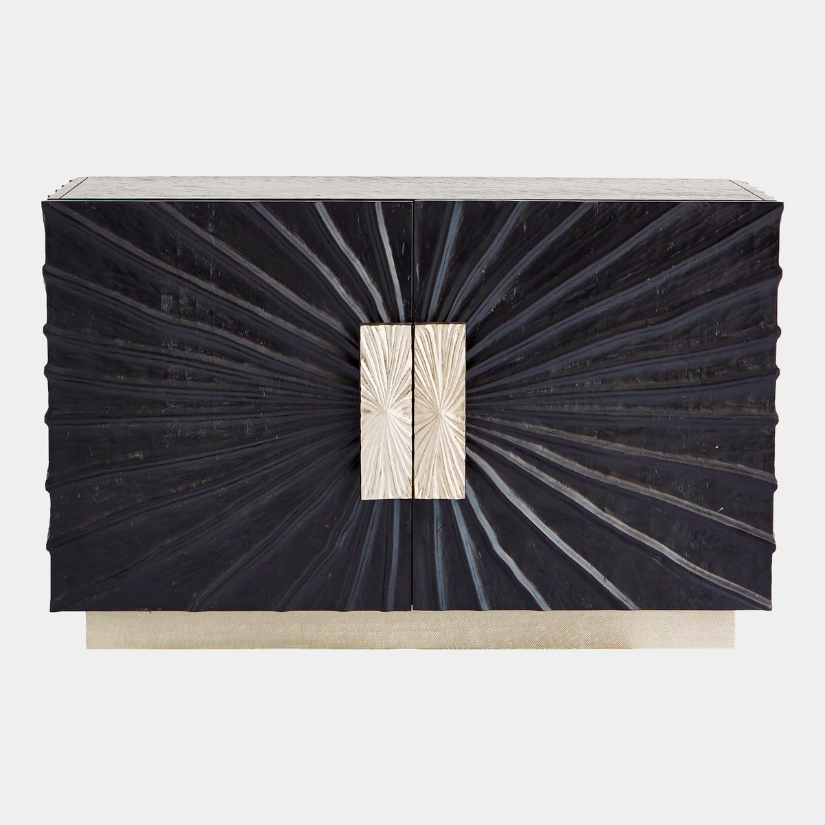 Pleated Two-Door Cabinet