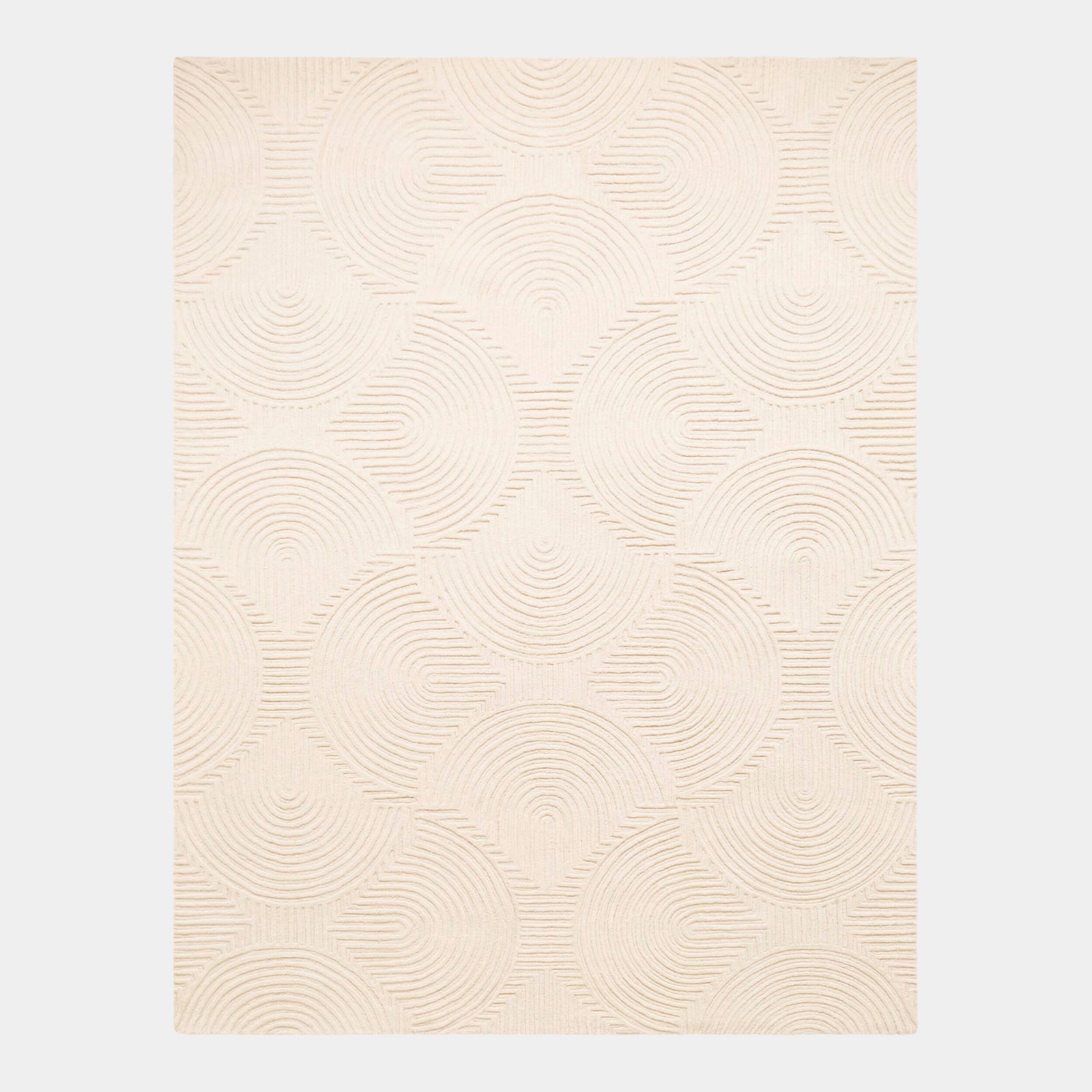 Arches Rug-Ivory/Ivory