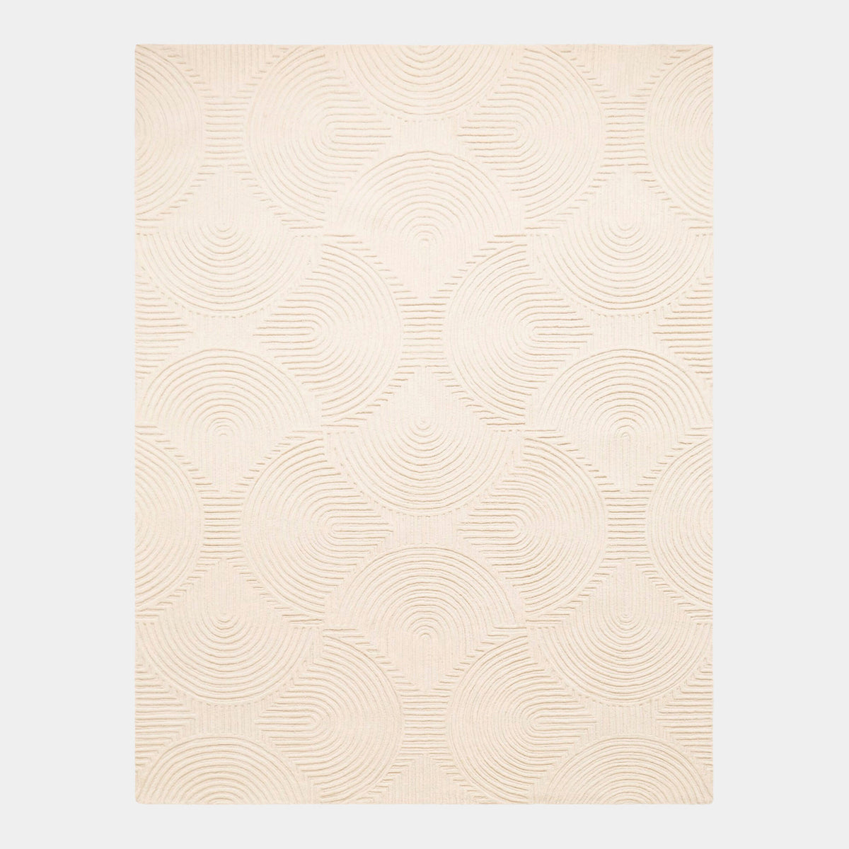 Arches Rug-Ivory/Ivory