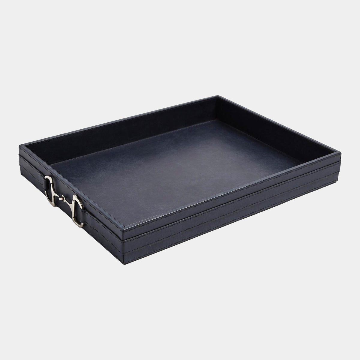 Marshall Stirrup Detail Tray-Blue Wash