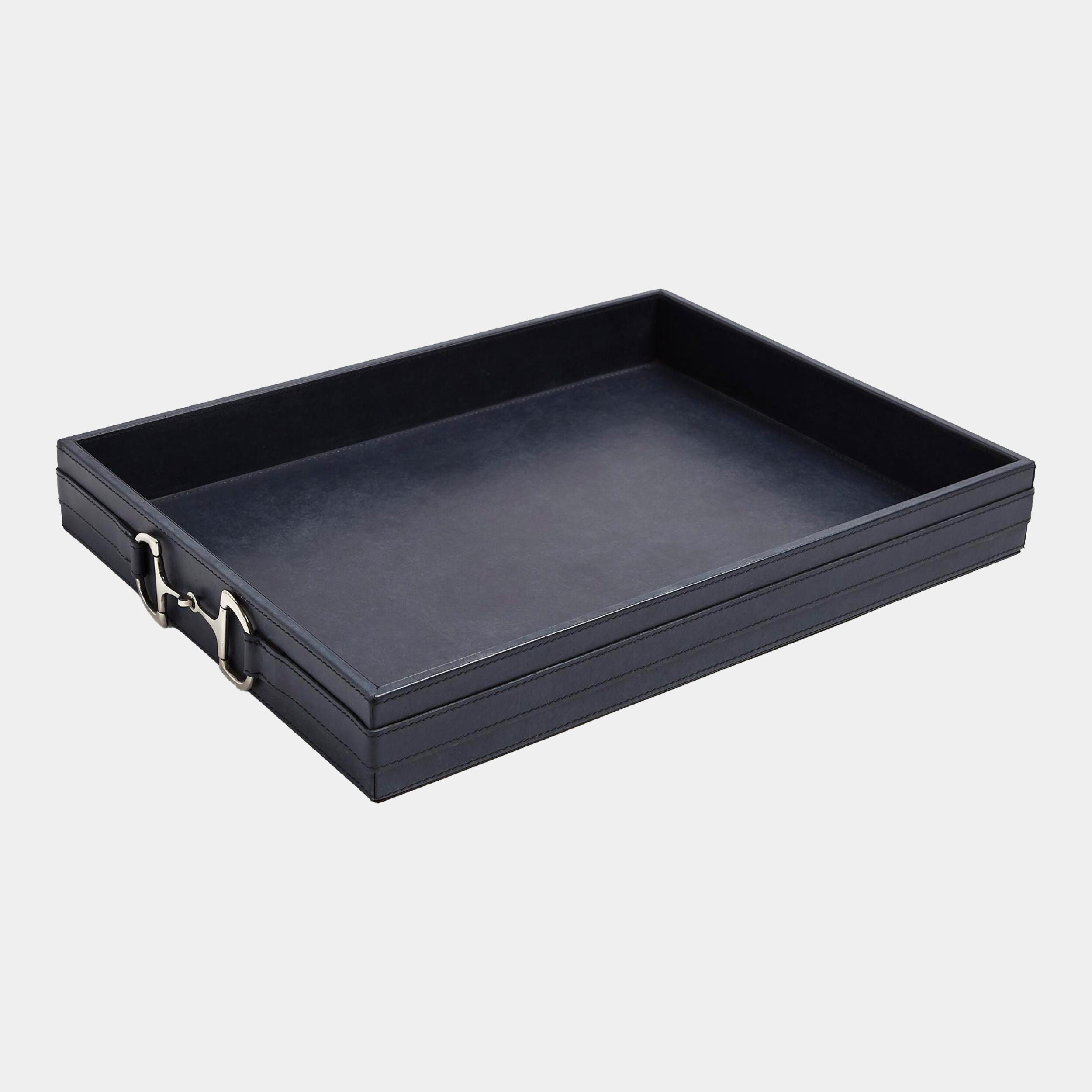 Marshall Stirrup Detail Tray-Blue Wash