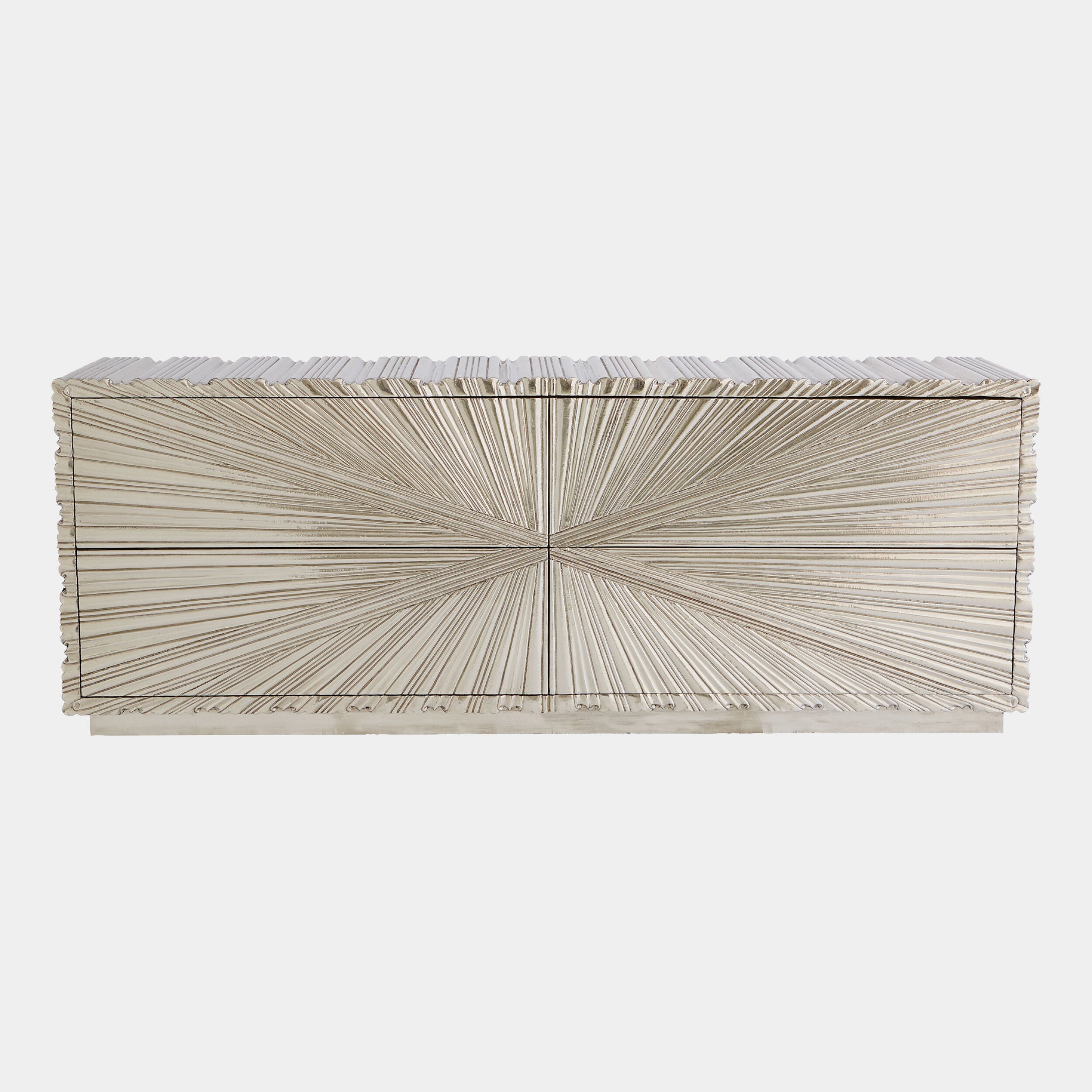 Linenfold Cabinet-Silver