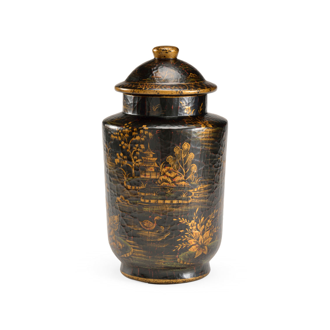 Royal Garden Covered Jar