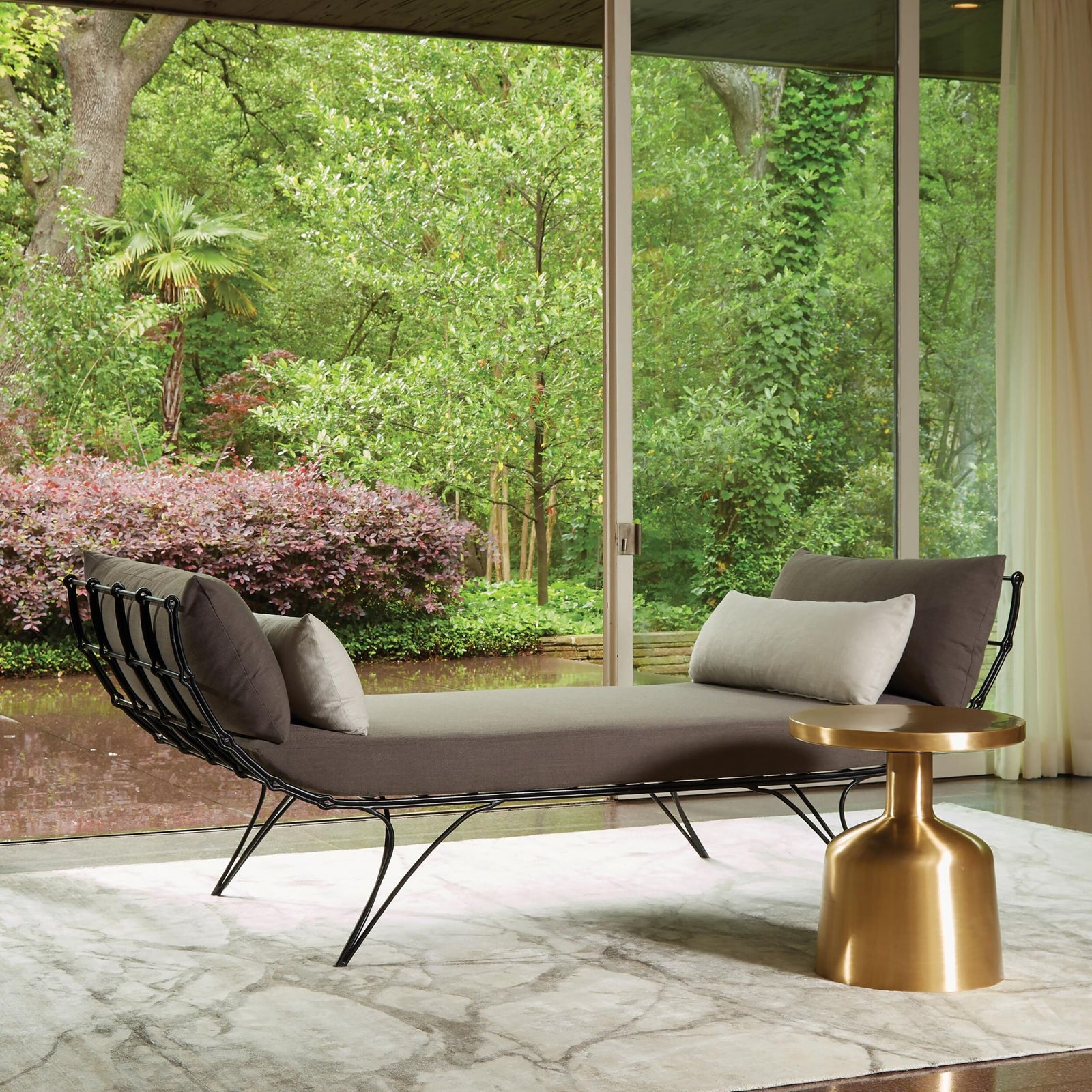 Echoform Mirror Match Marble Rug-Neutrals