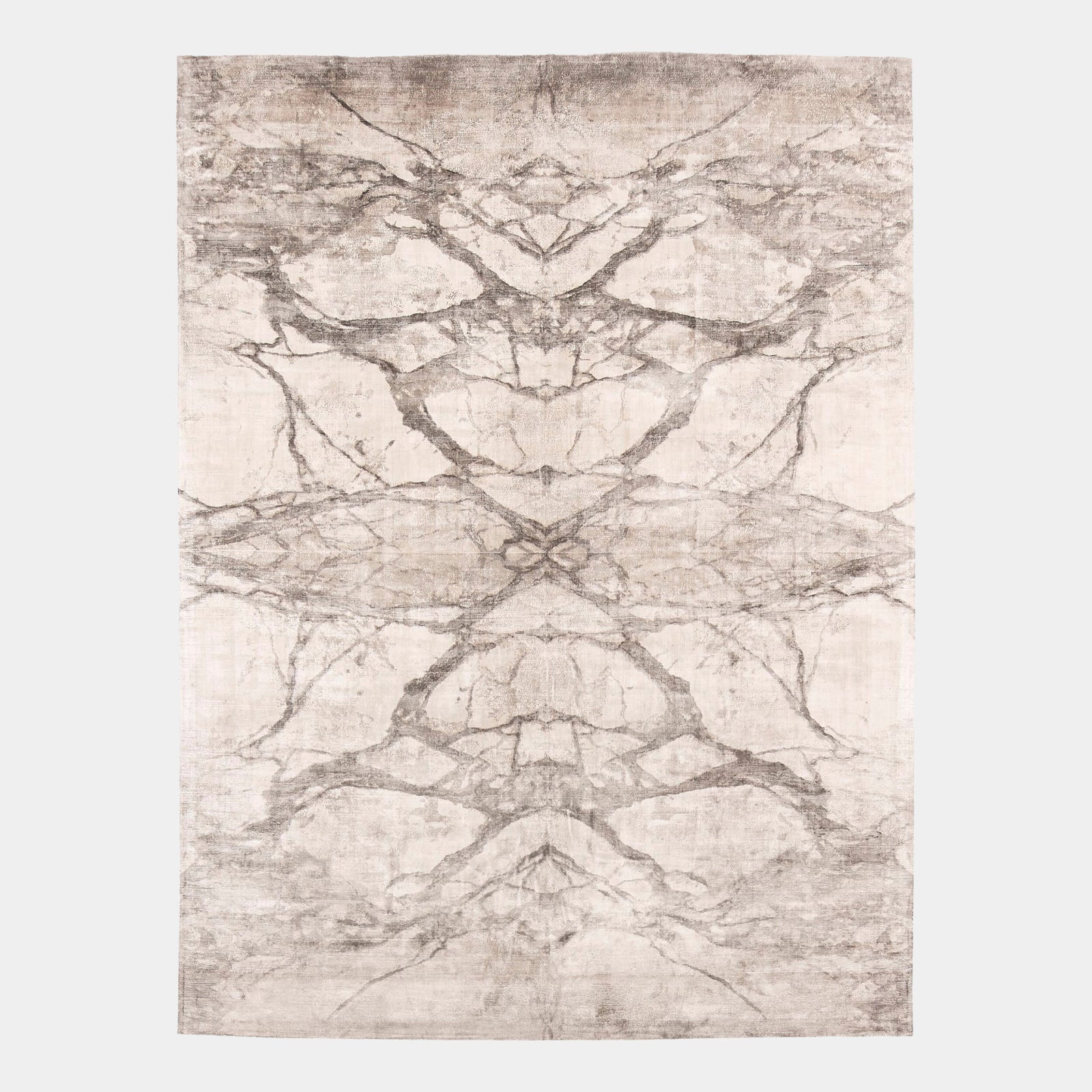 Echoform Mirror Match Marble Rug-Neutrals