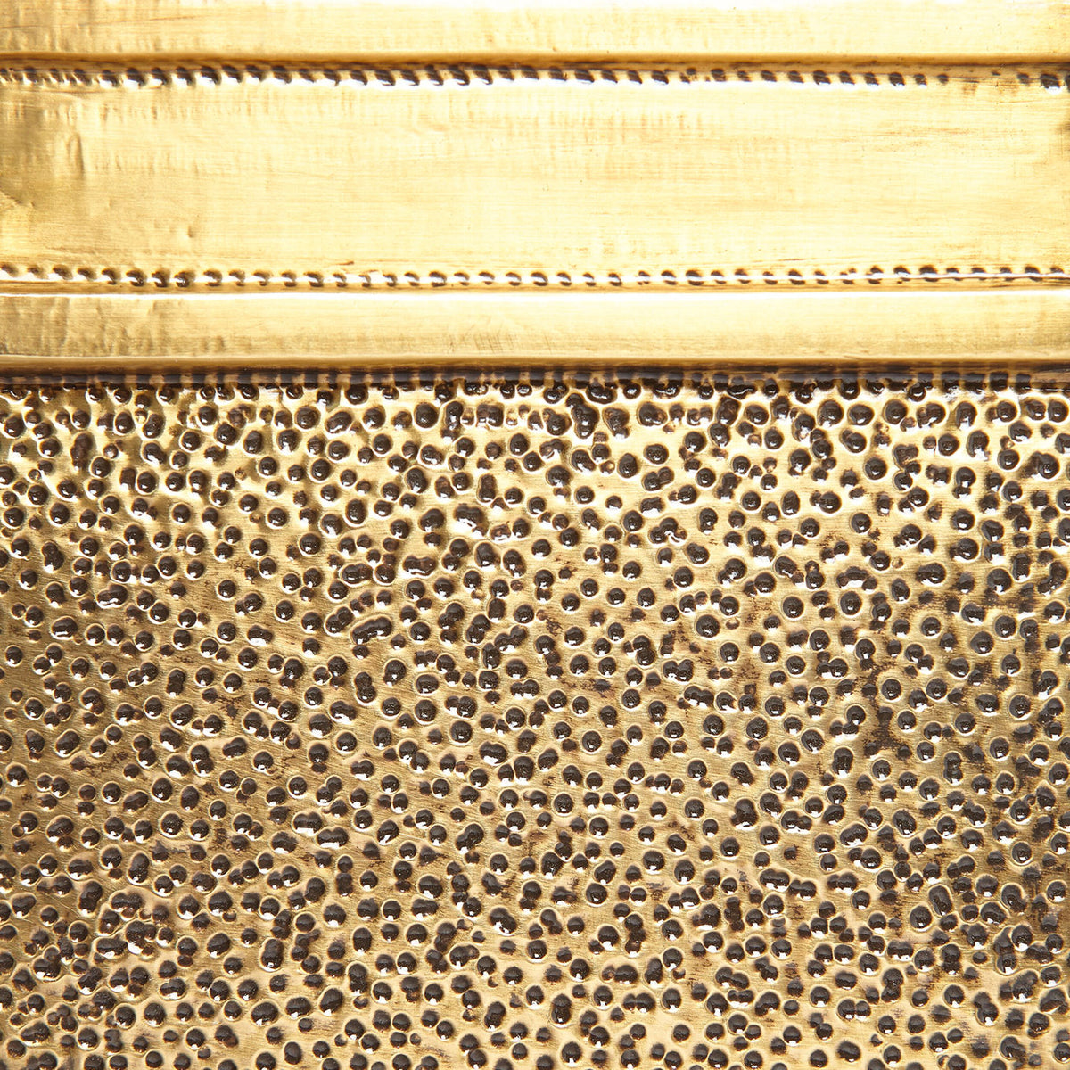 Moderne Block Cabinet-Brass