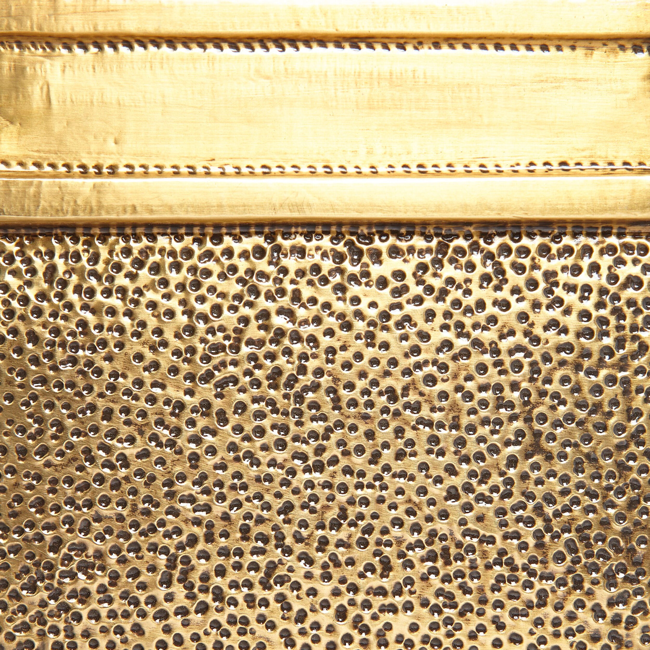 Moderne Block Cabinet-Brass