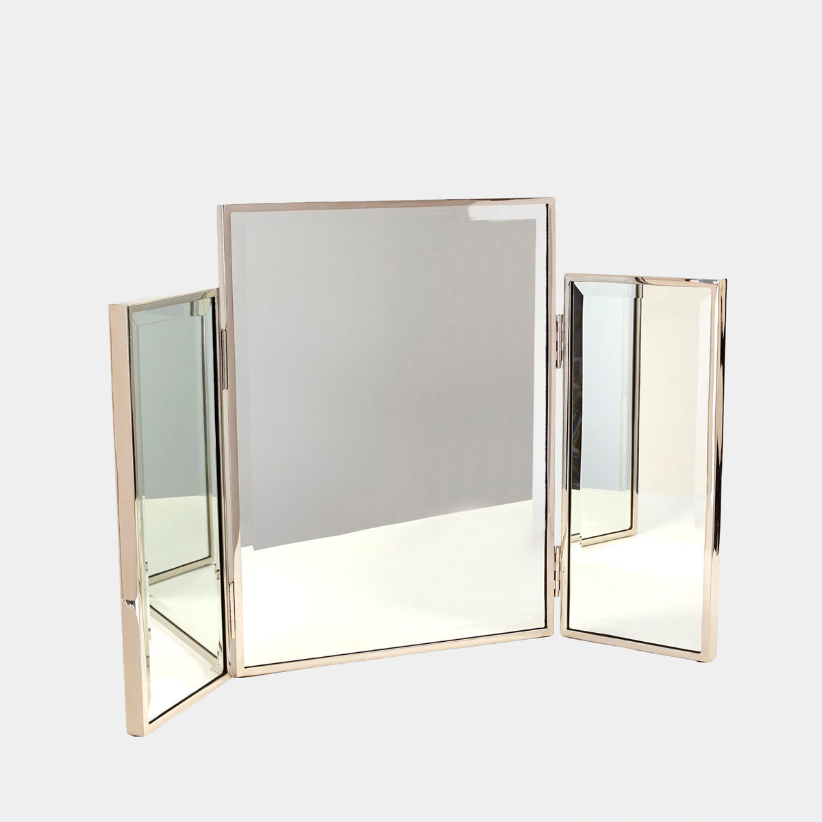 Echos Vanity Mirror-Nickel