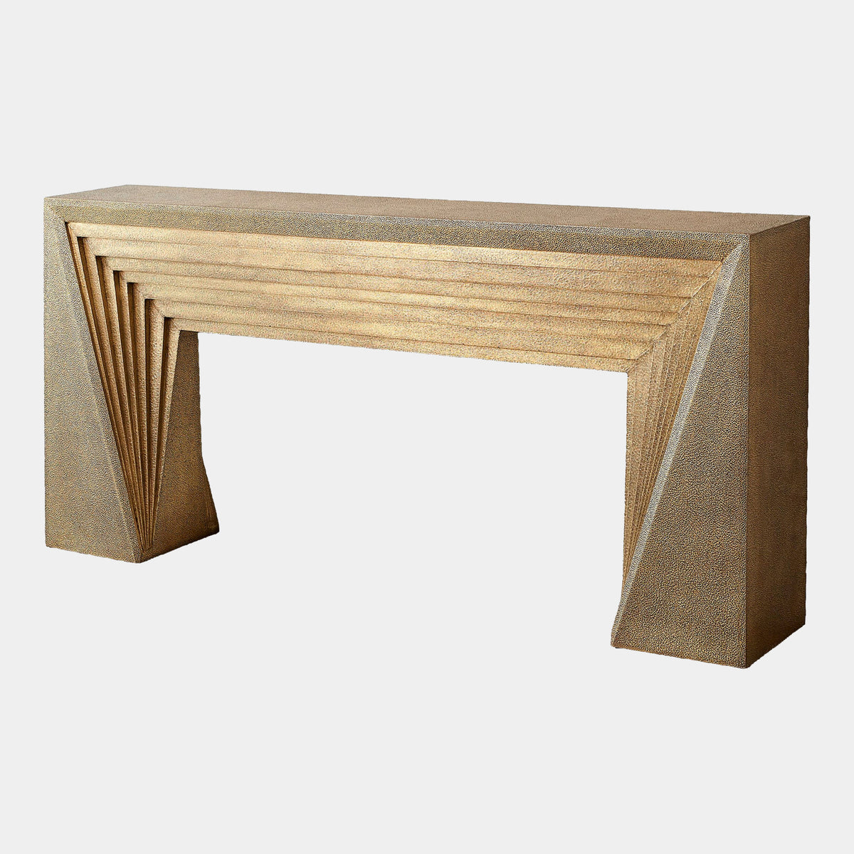 Deco Console-Brass