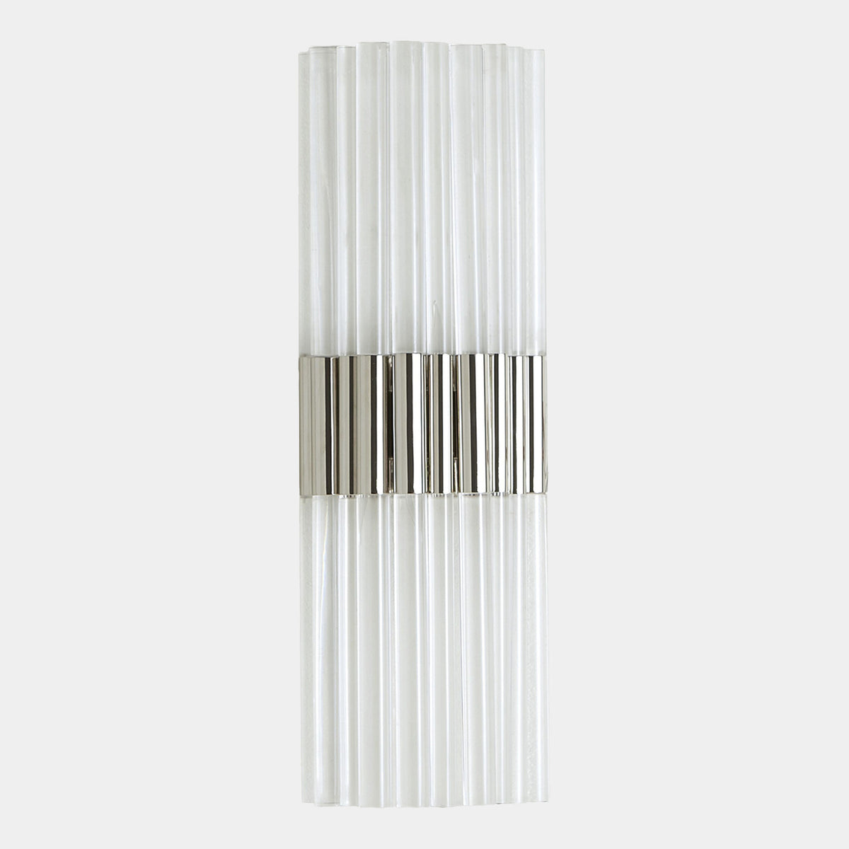 Asta Acrylic Sconce-Nickel