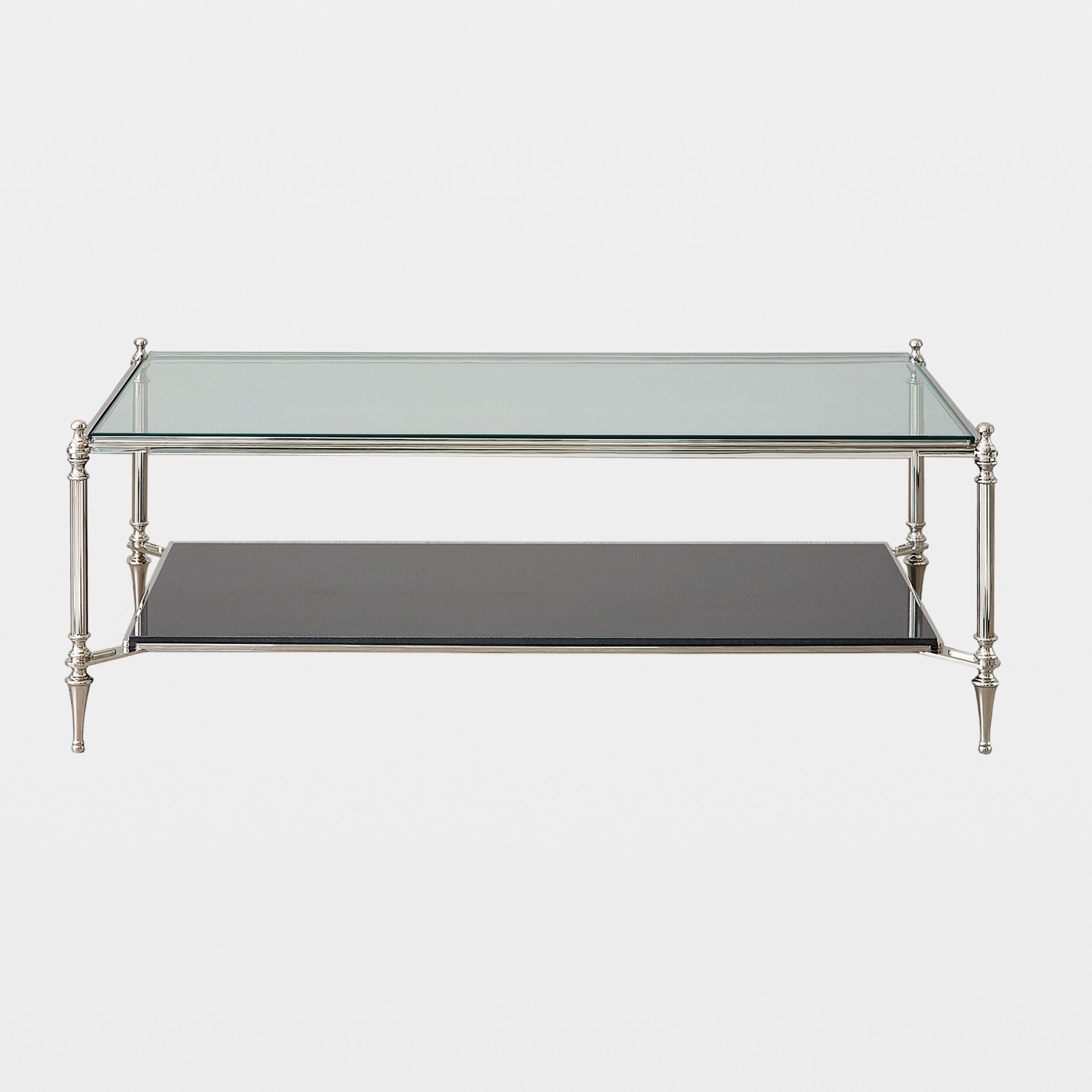 Medford Cocktail Table-Nickel