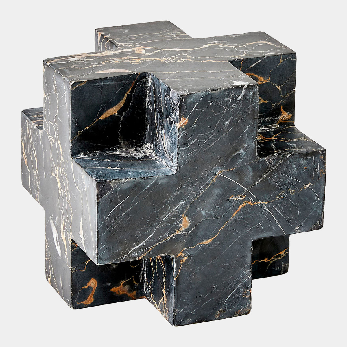 Plus Sign Object-Golden Portoro