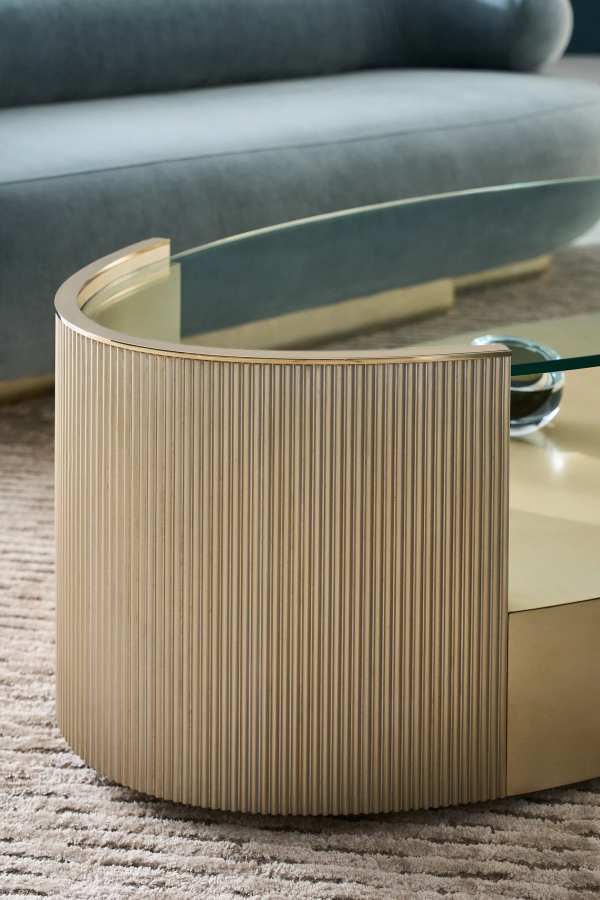 Love Oval Cocktail Table - Oracle