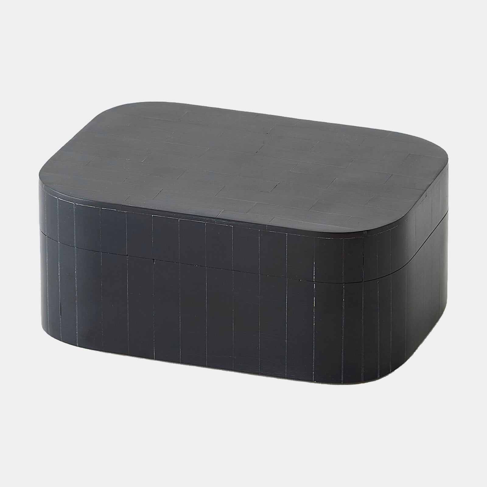 Super Ellipse Box-Black-Sm