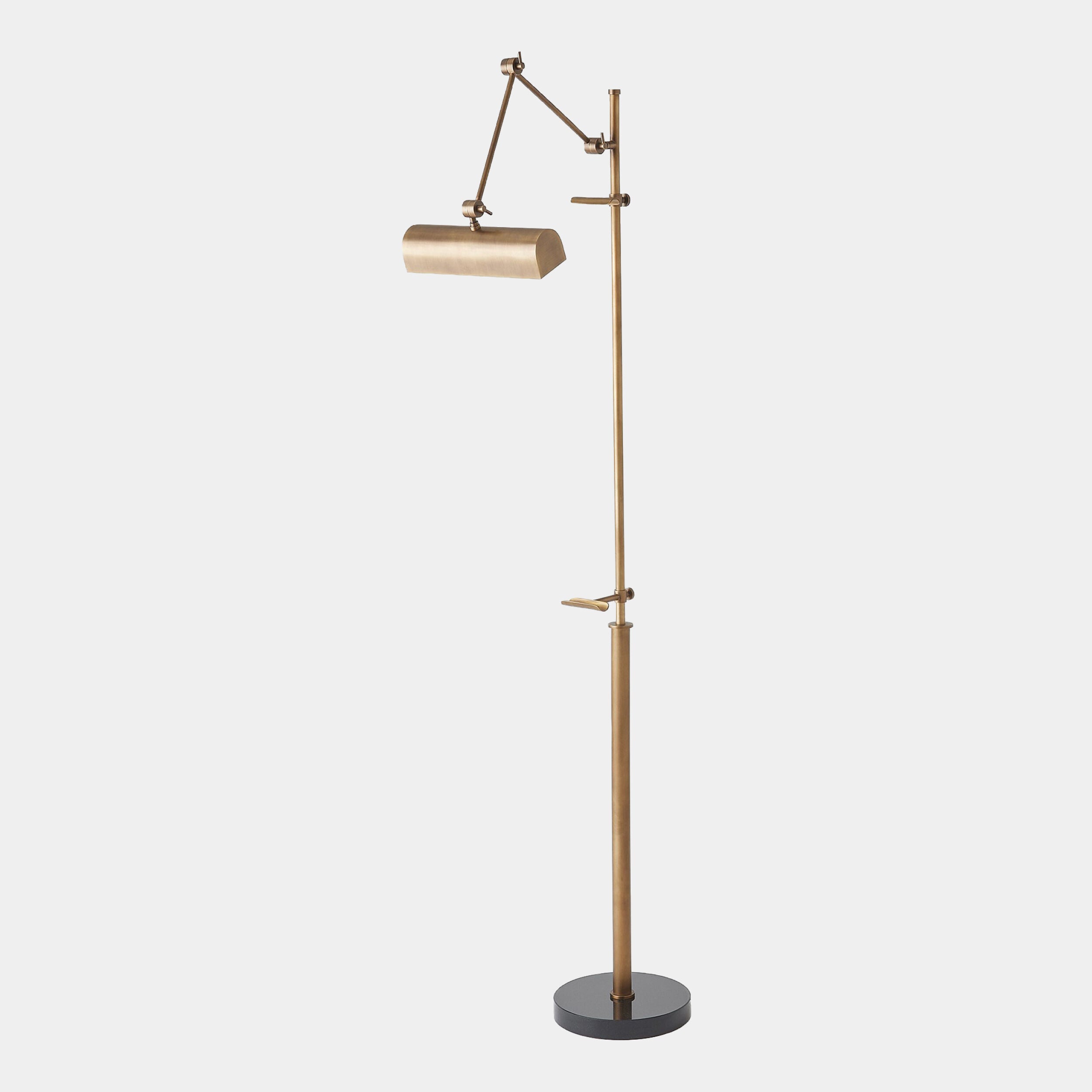 Display Floor Lamp-Brass