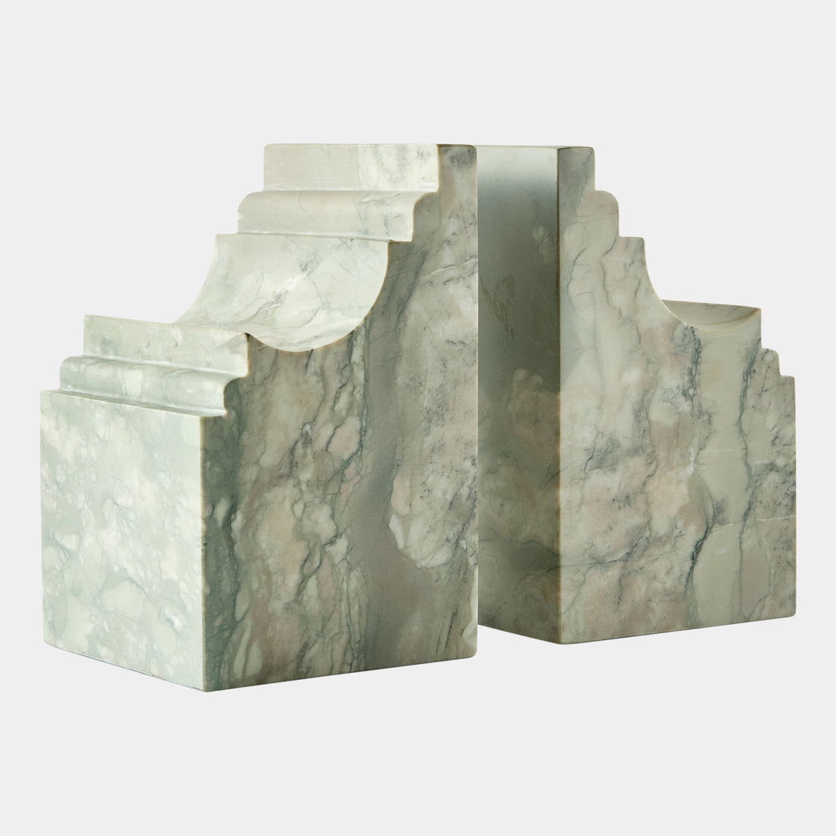 Cove Bookends-Green