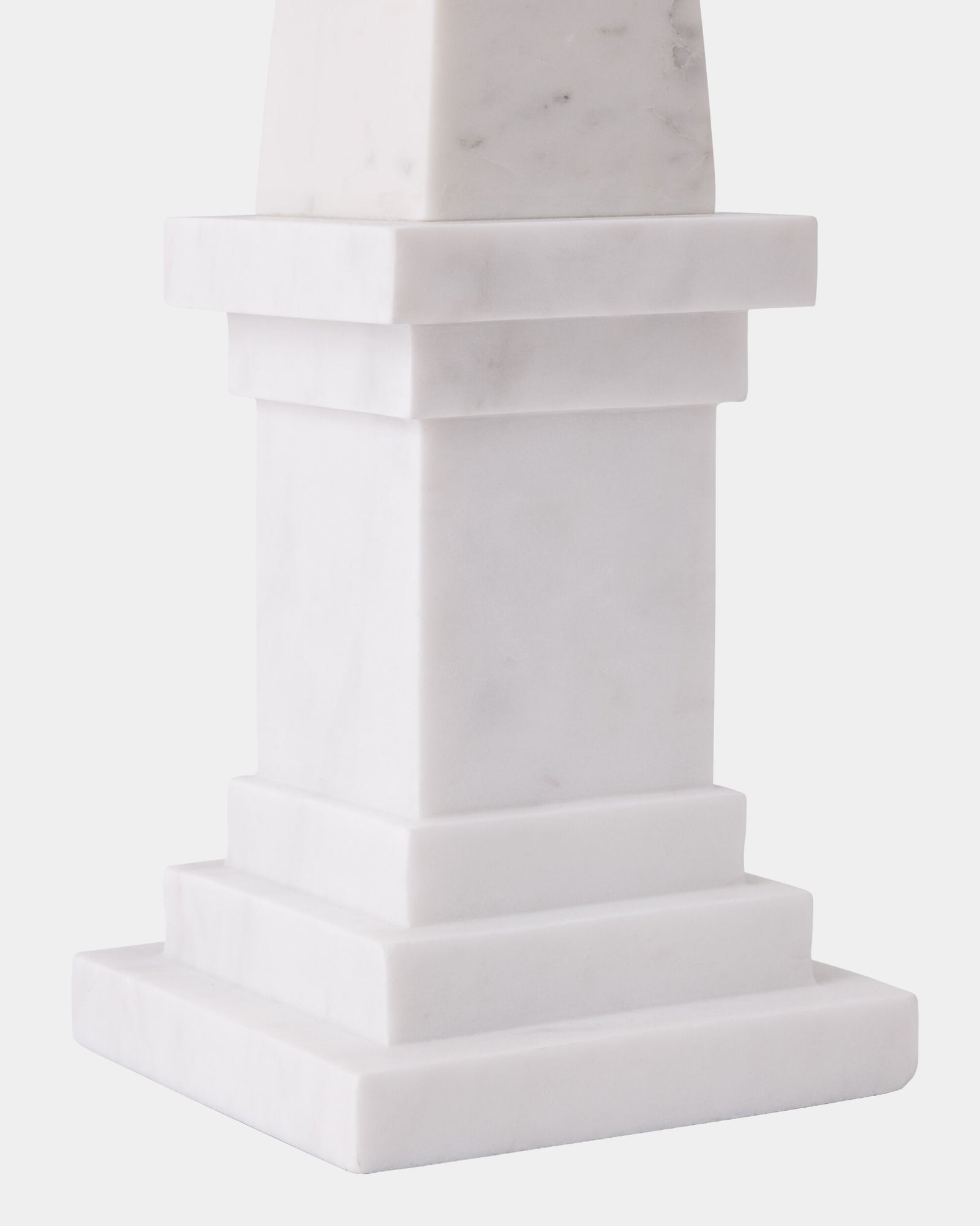 Stone Obelisk-White