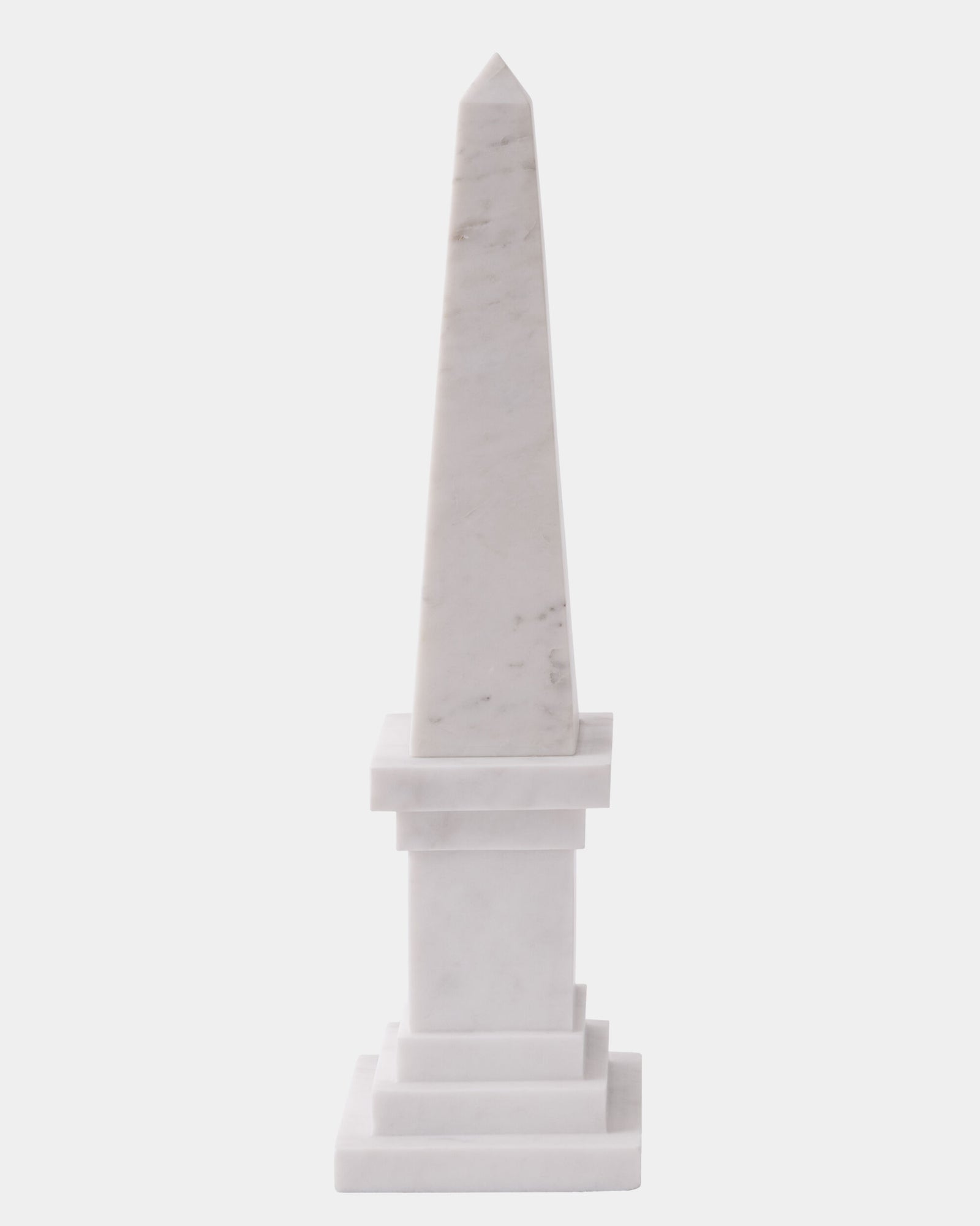 Stone Obelisk-White