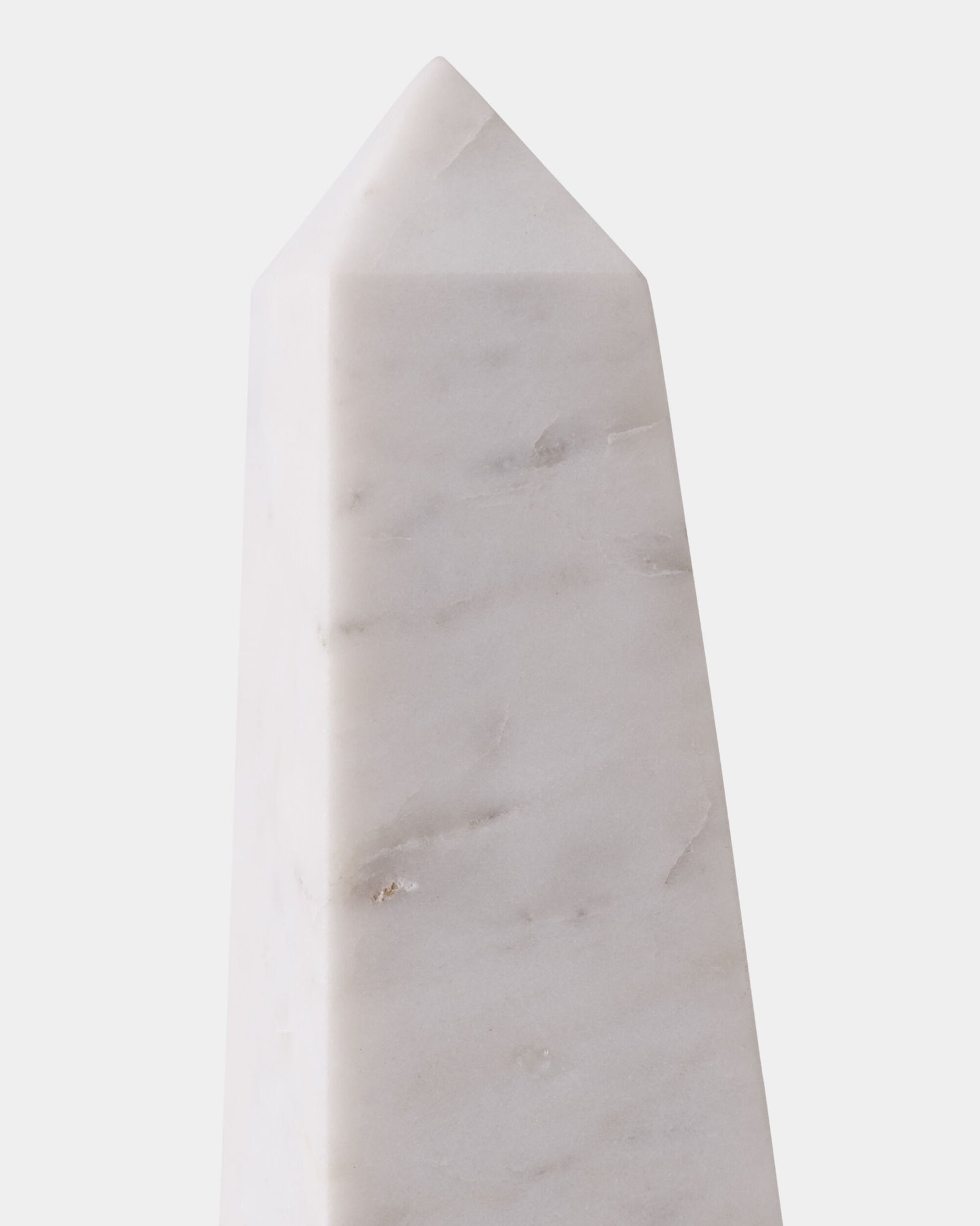 Stone Obelisk-White
