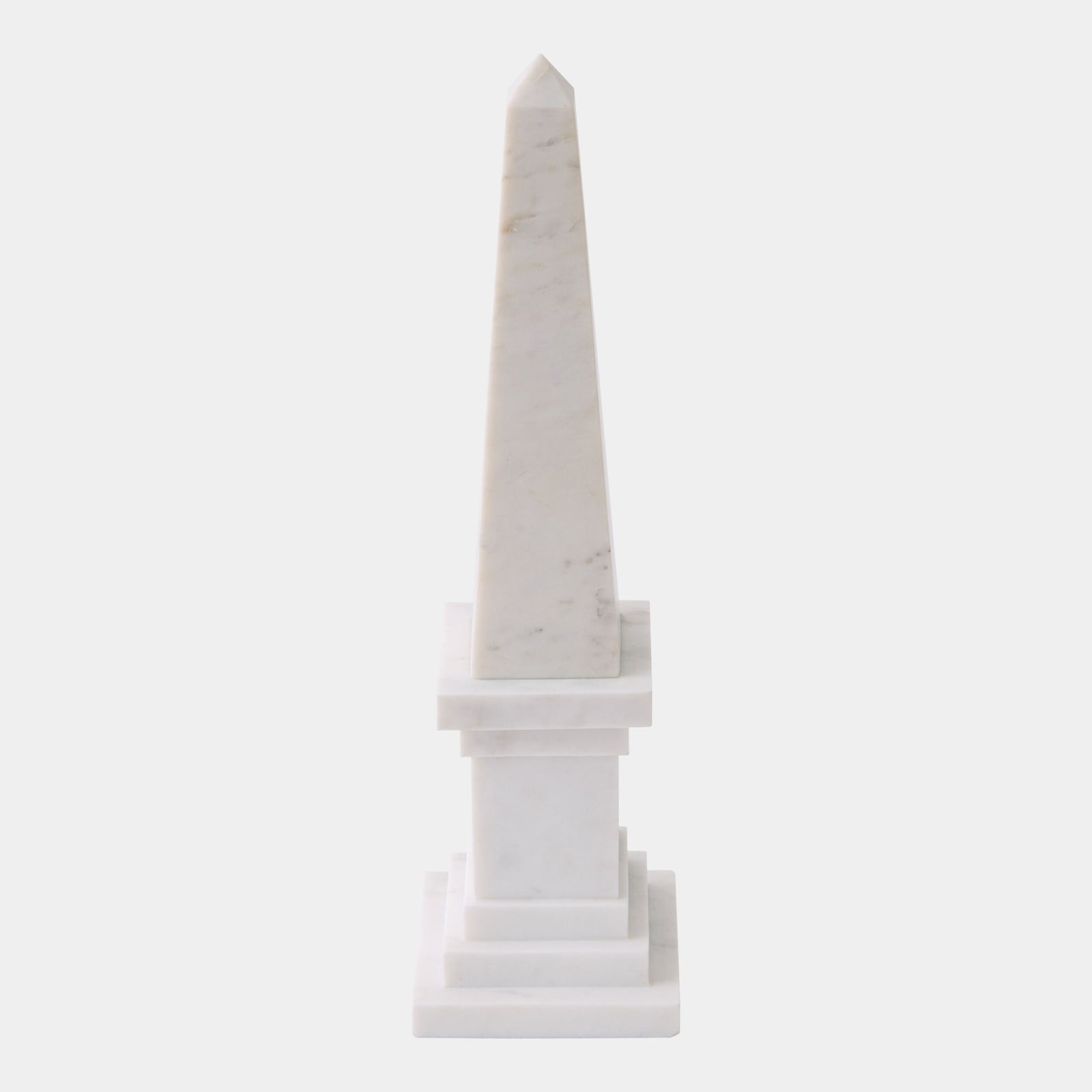Stone Obelisk-White