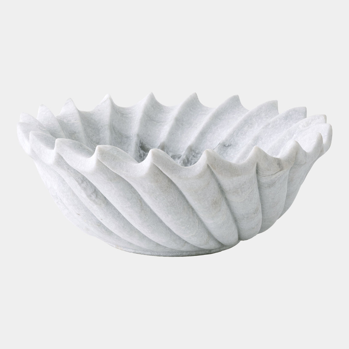 Turbinio Shell Bowl-White