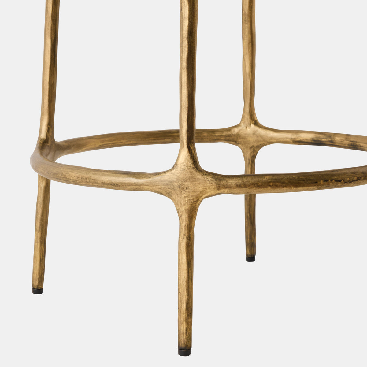 Hunter Stool-Antique Gold