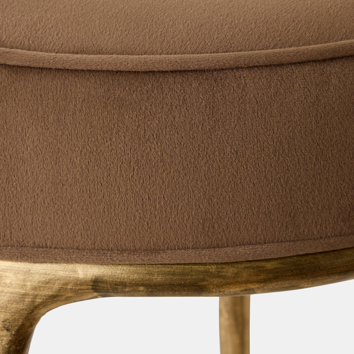 Hunter Stool-Antique Gold