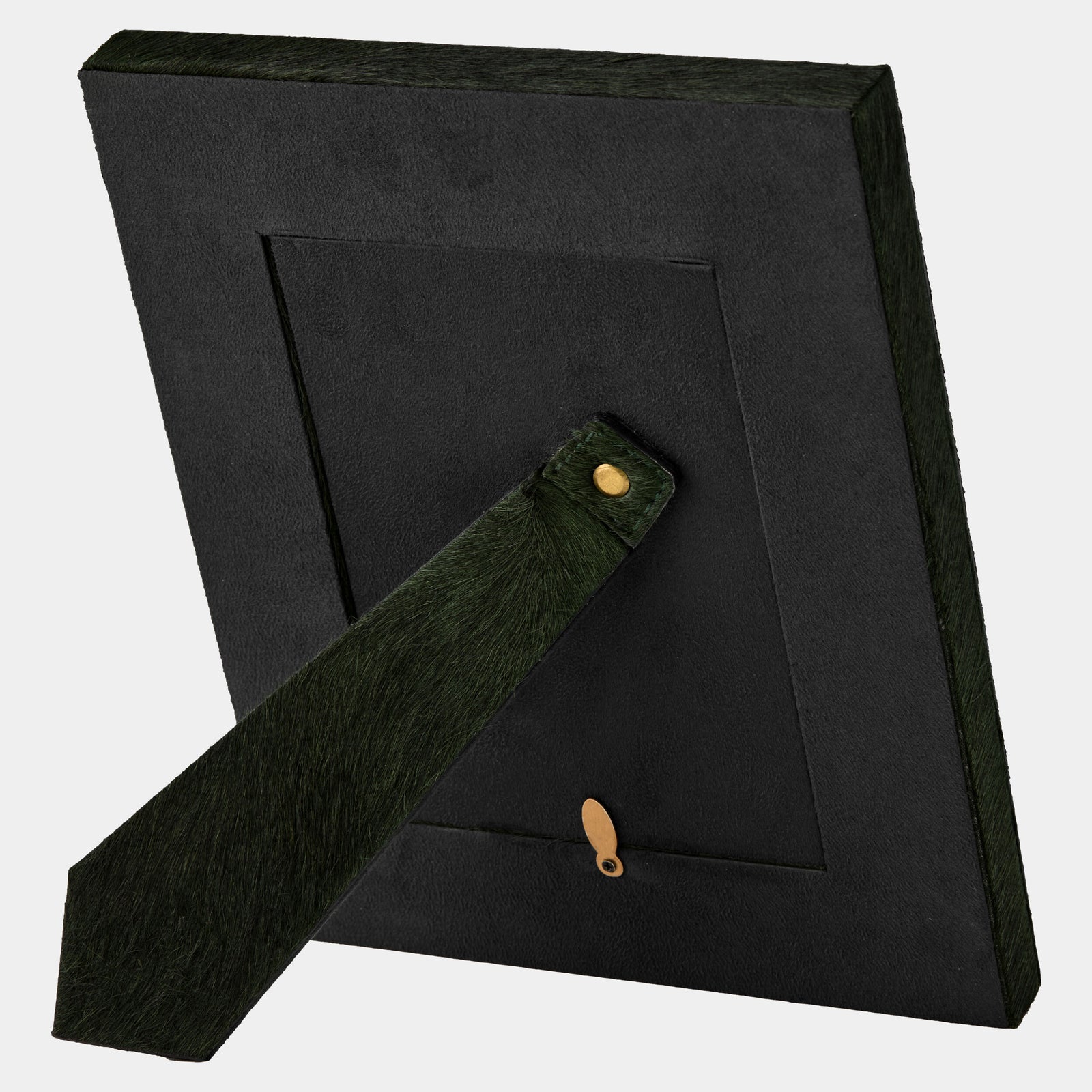 Posh Picture Frame-5x7-Green Hair-on-Hide