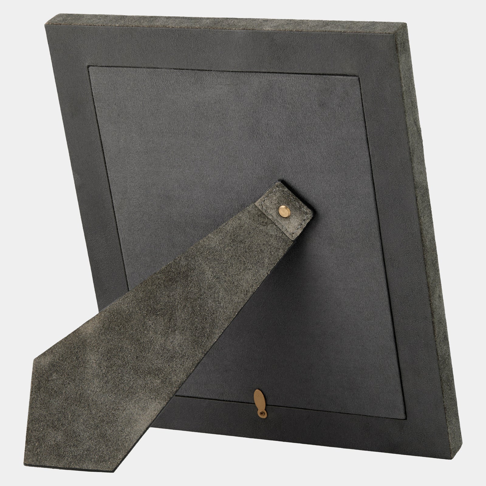 Posh Picture Frame-8x10-Gray Suede