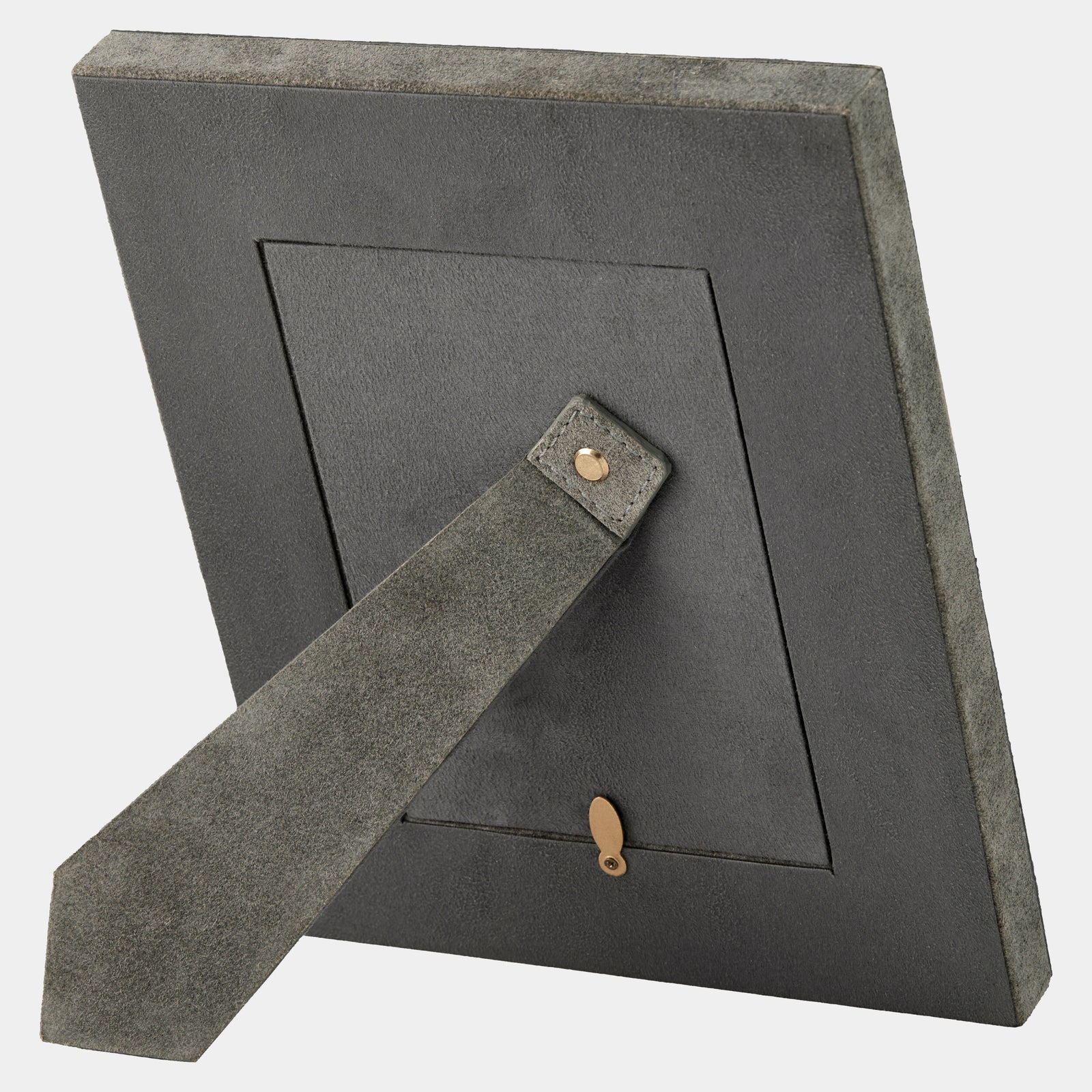 Posh Picture Frame-5x7-Gray Suede