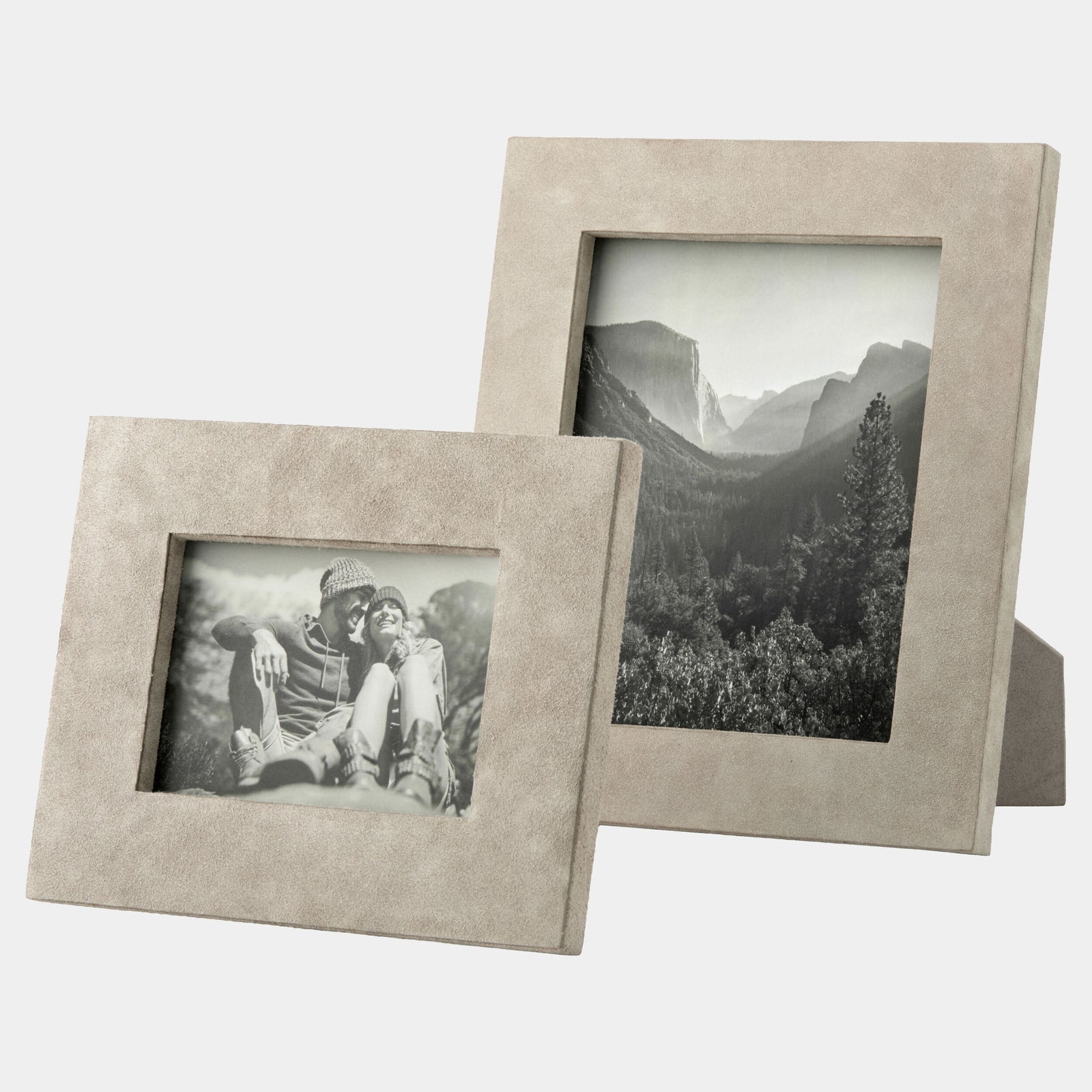 Posh Picture Frame-8x10-Parchment Suede
