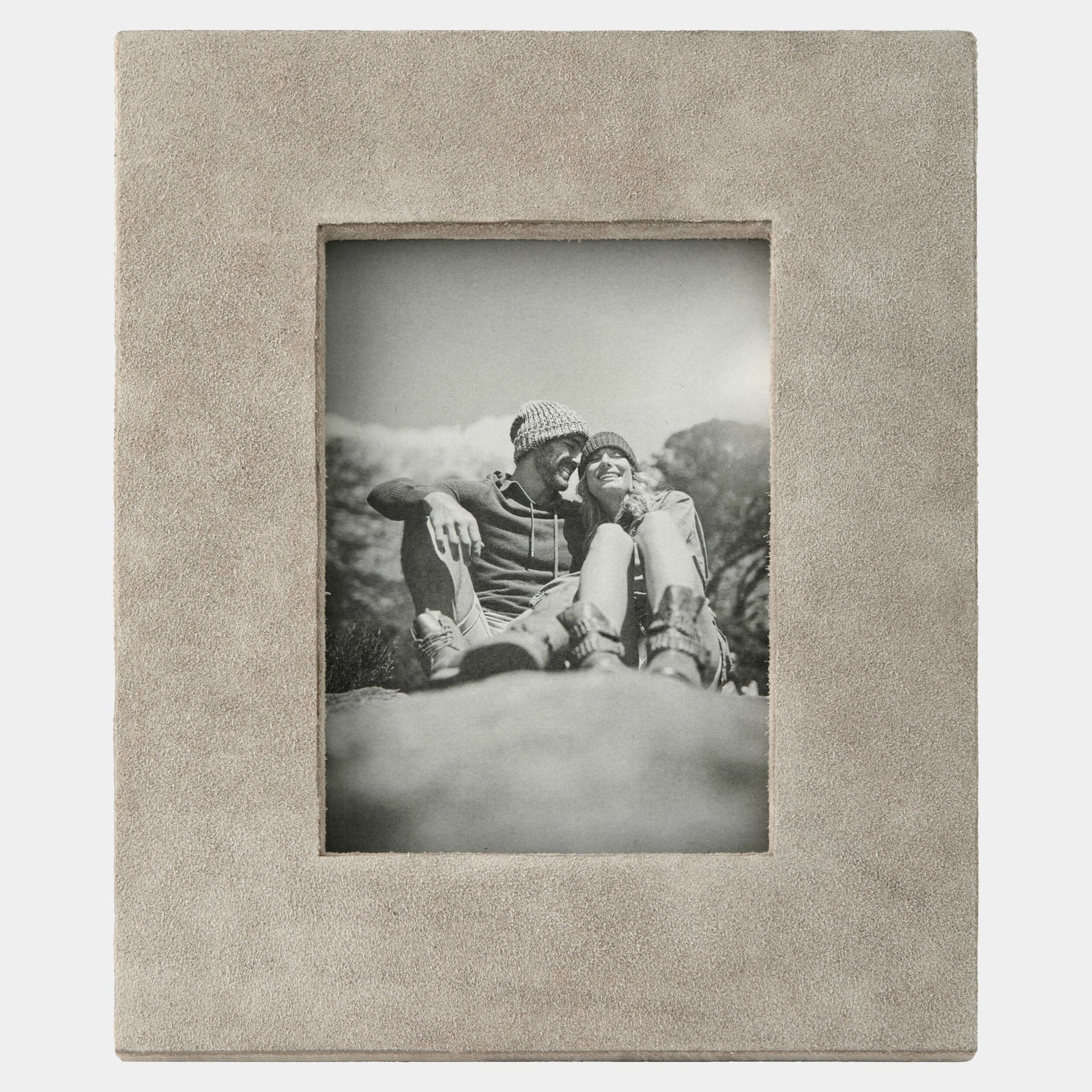 Posh Picture Frame-5x7-Parchment Suede