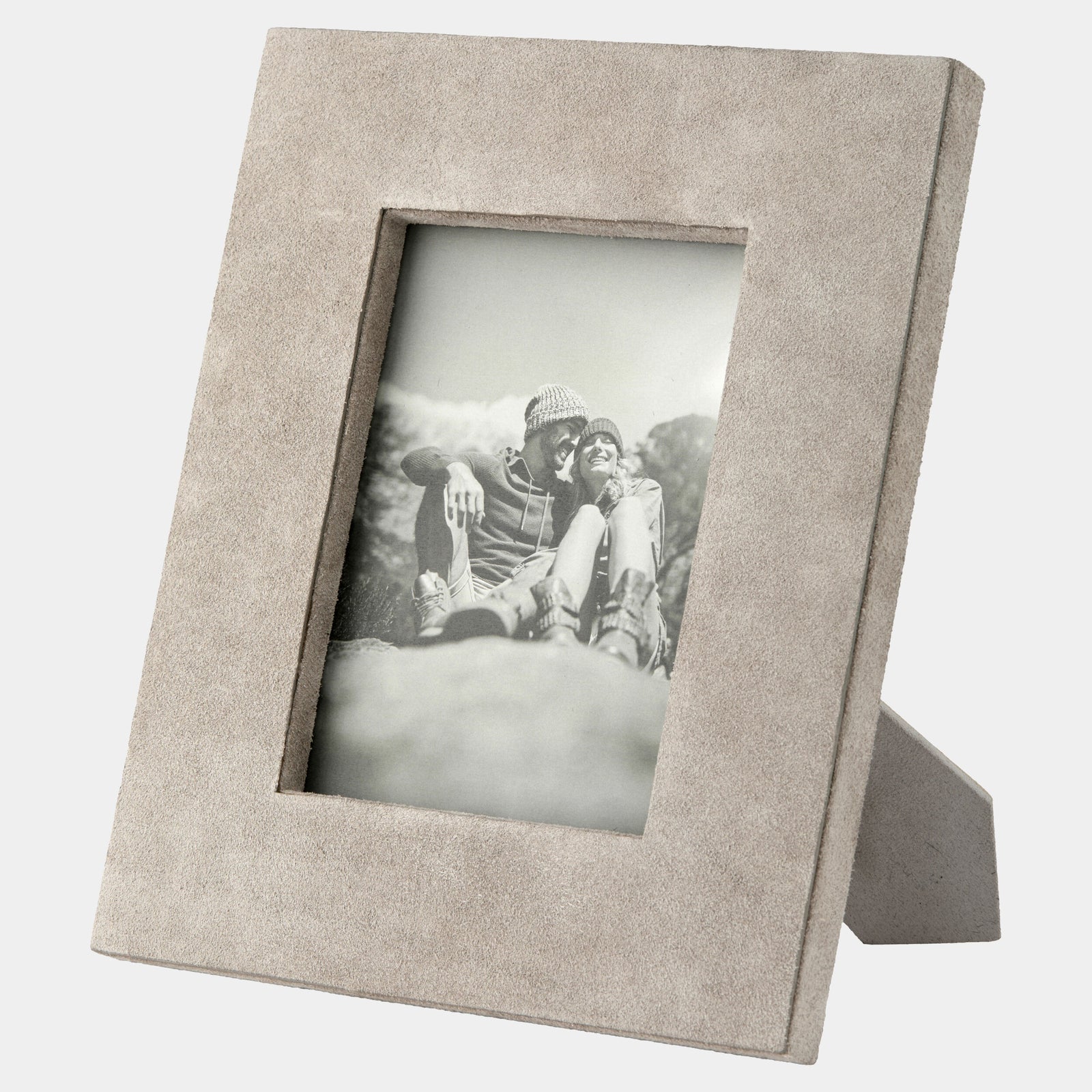 Posh Picture Frame-5x7-Parchment Suede