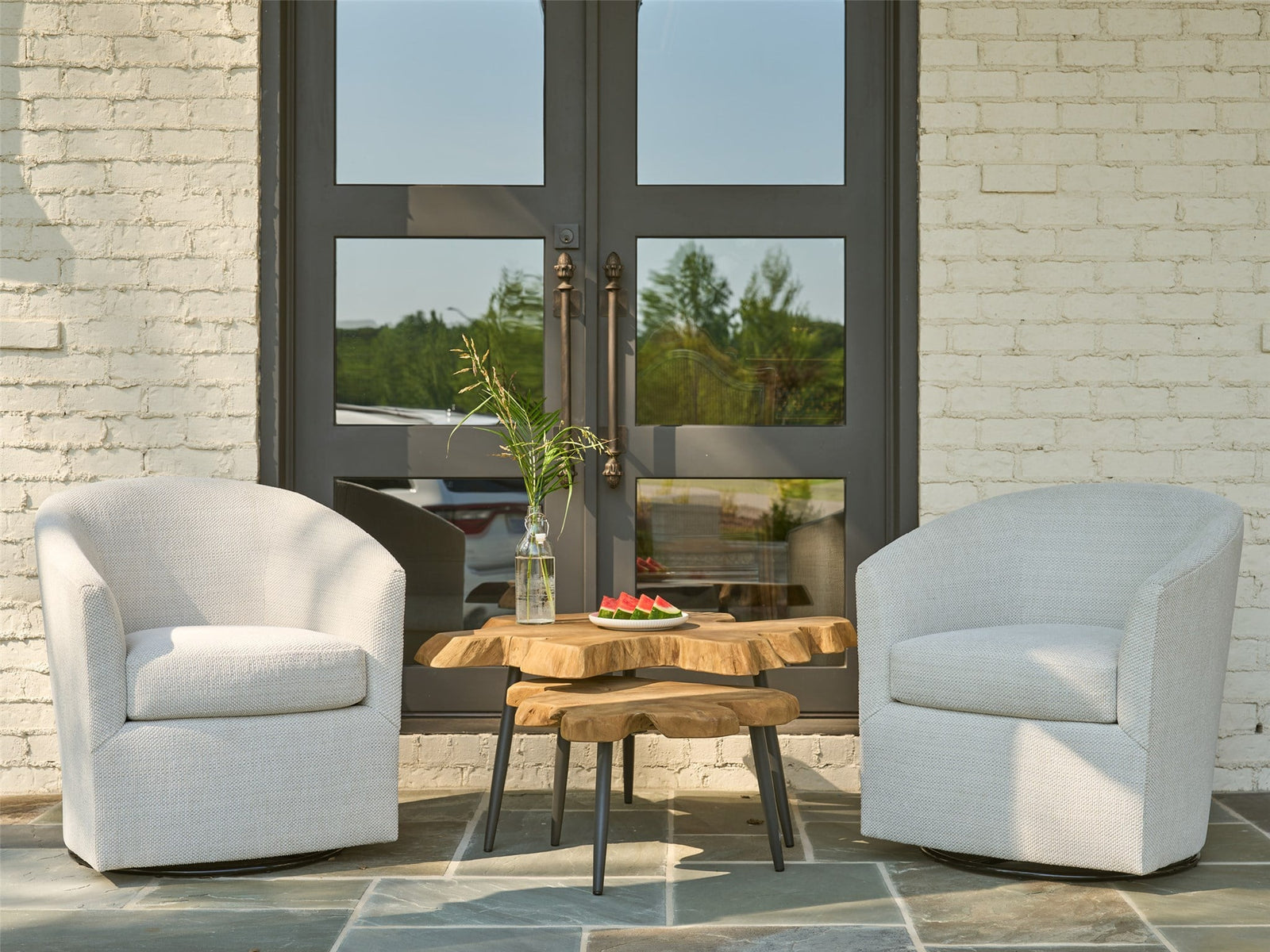 Burke Outdoor Swivel Chair - Special Order