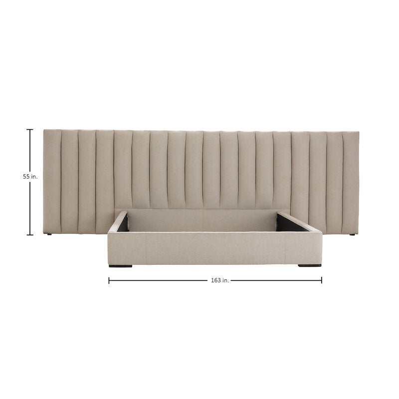 Hunter Channeled Bed King Extended Width